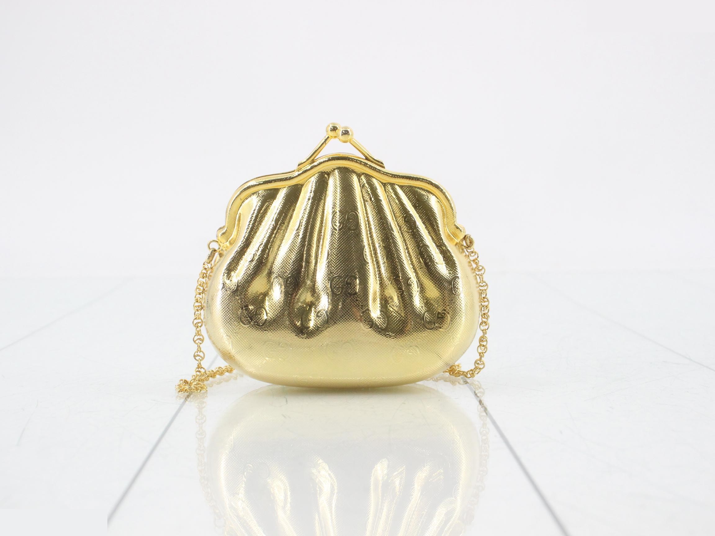 GG Chain Shoulder Bag, Shell — view 2