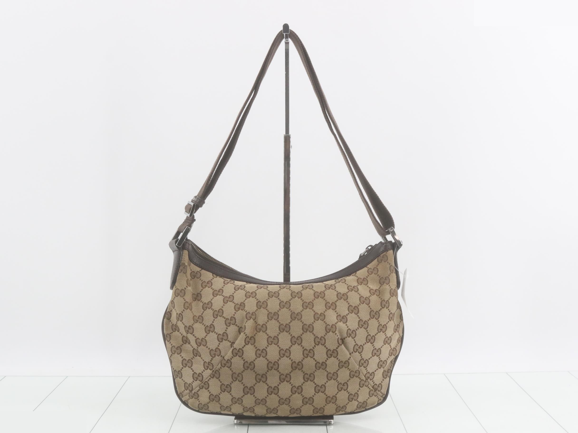 Hobo under-strap bag, brown — view 2