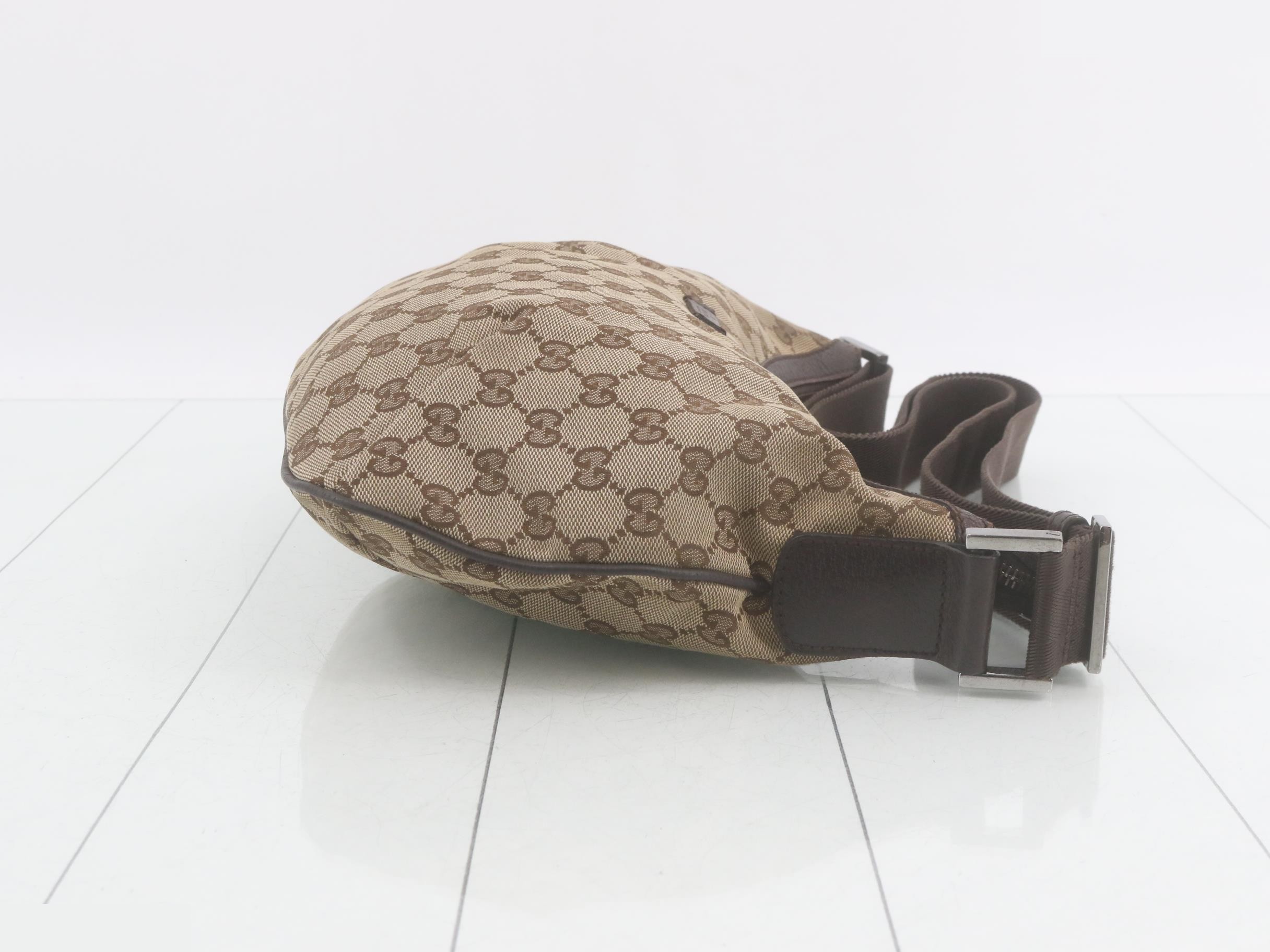 Hobo under-strap bag, brown — view 3