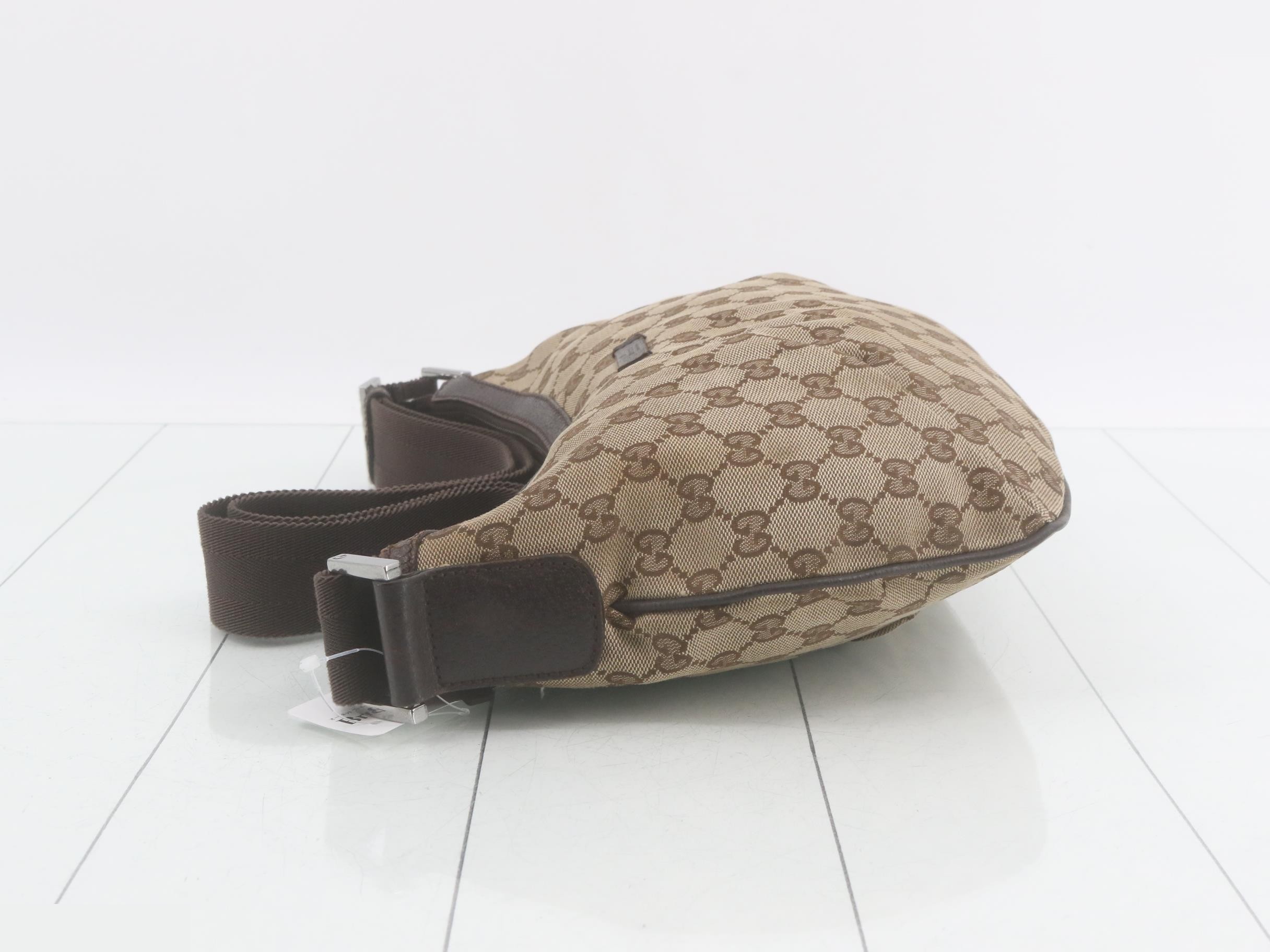 Hobo under-strap bag, brown — view 4