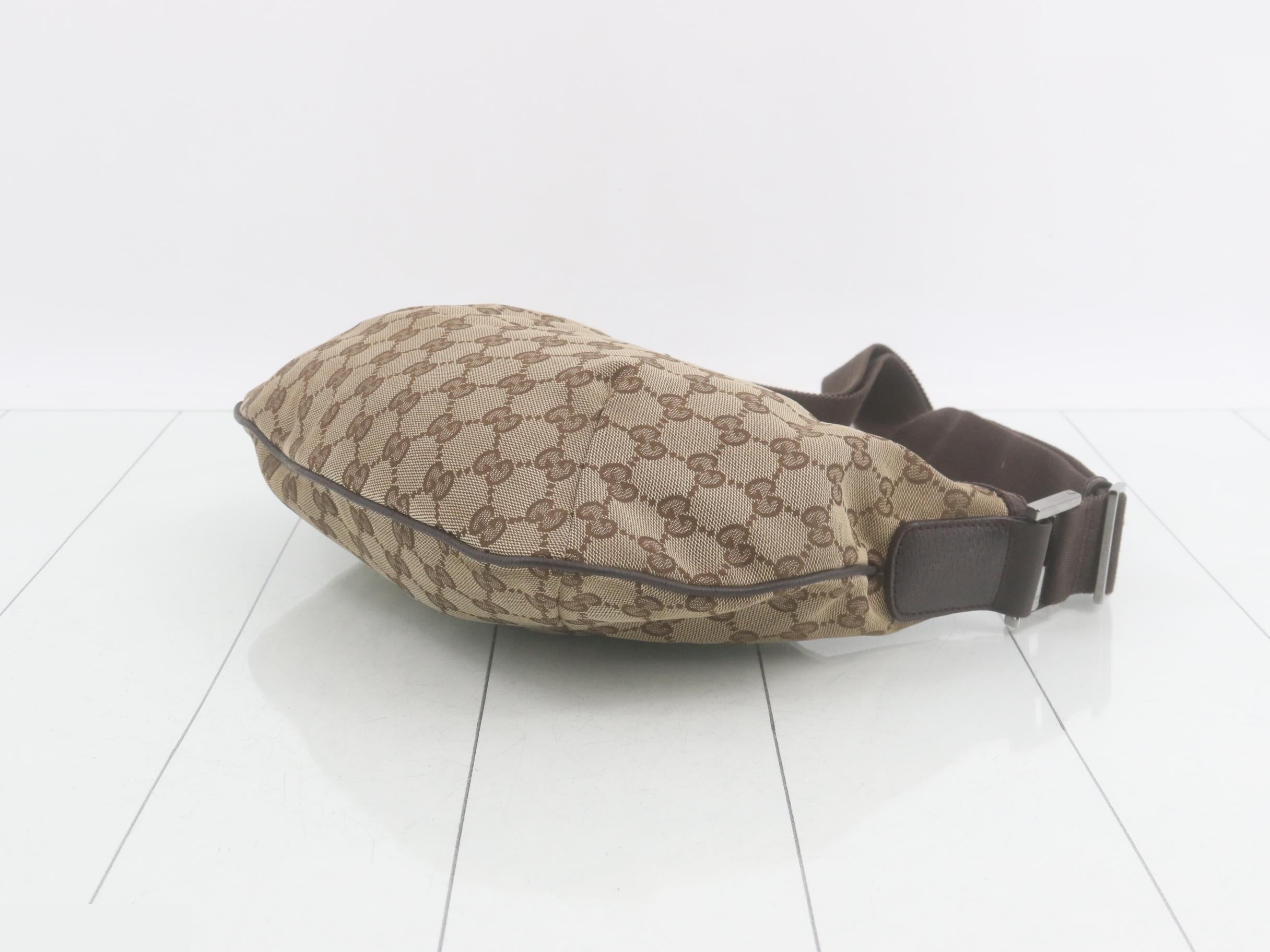 Hobo under-strap bag, brown — view 6