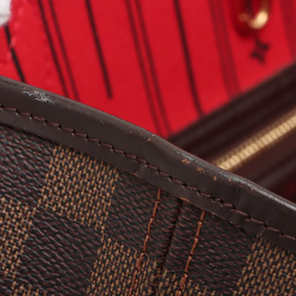 Damier Neverfull MM N51105 SA2132 Brown — view 12