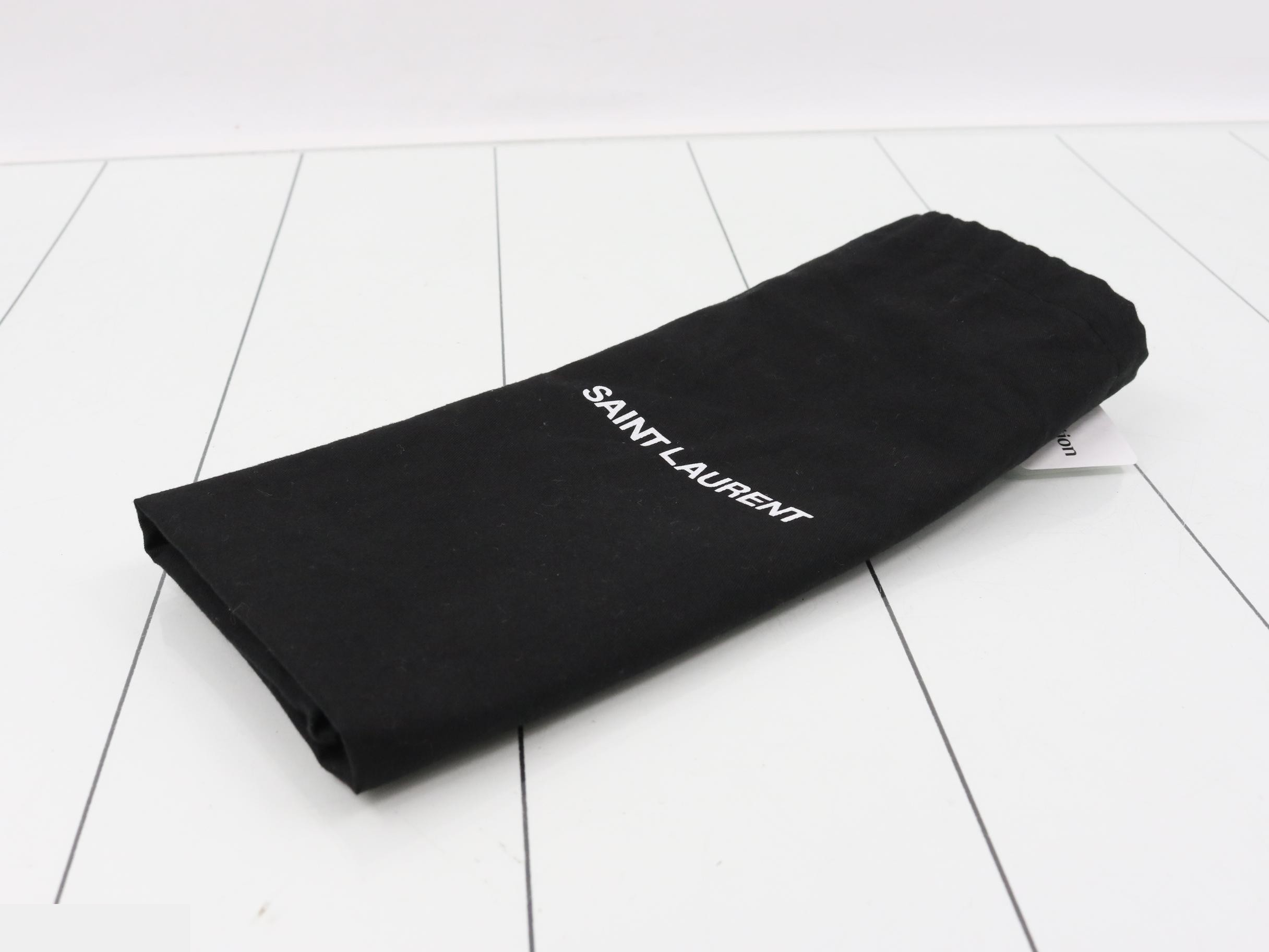 shoulder bag, suede, YSL all-over print. — view 7