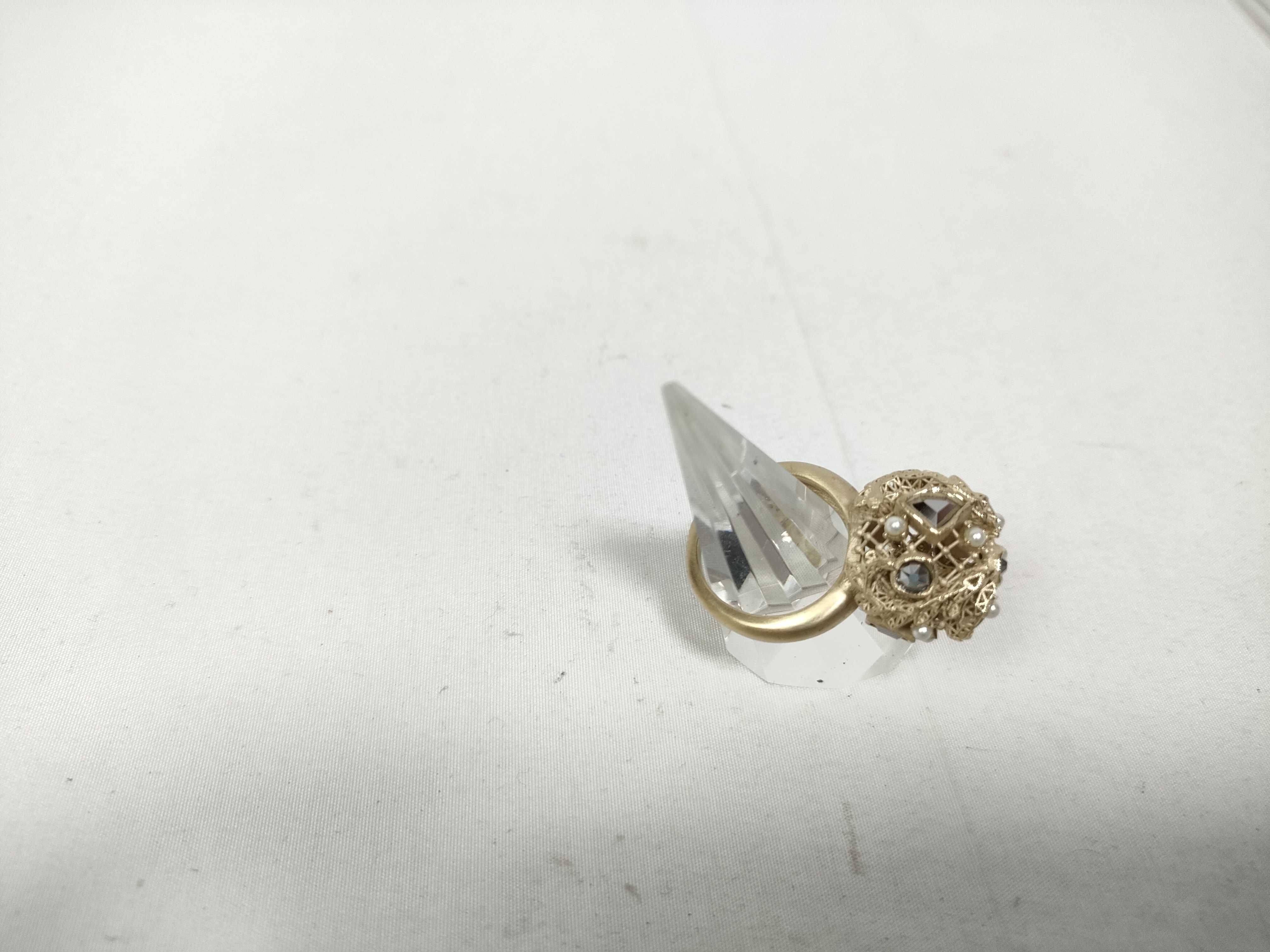 D-Renaissance Pearl Ring, Size M — view 3
