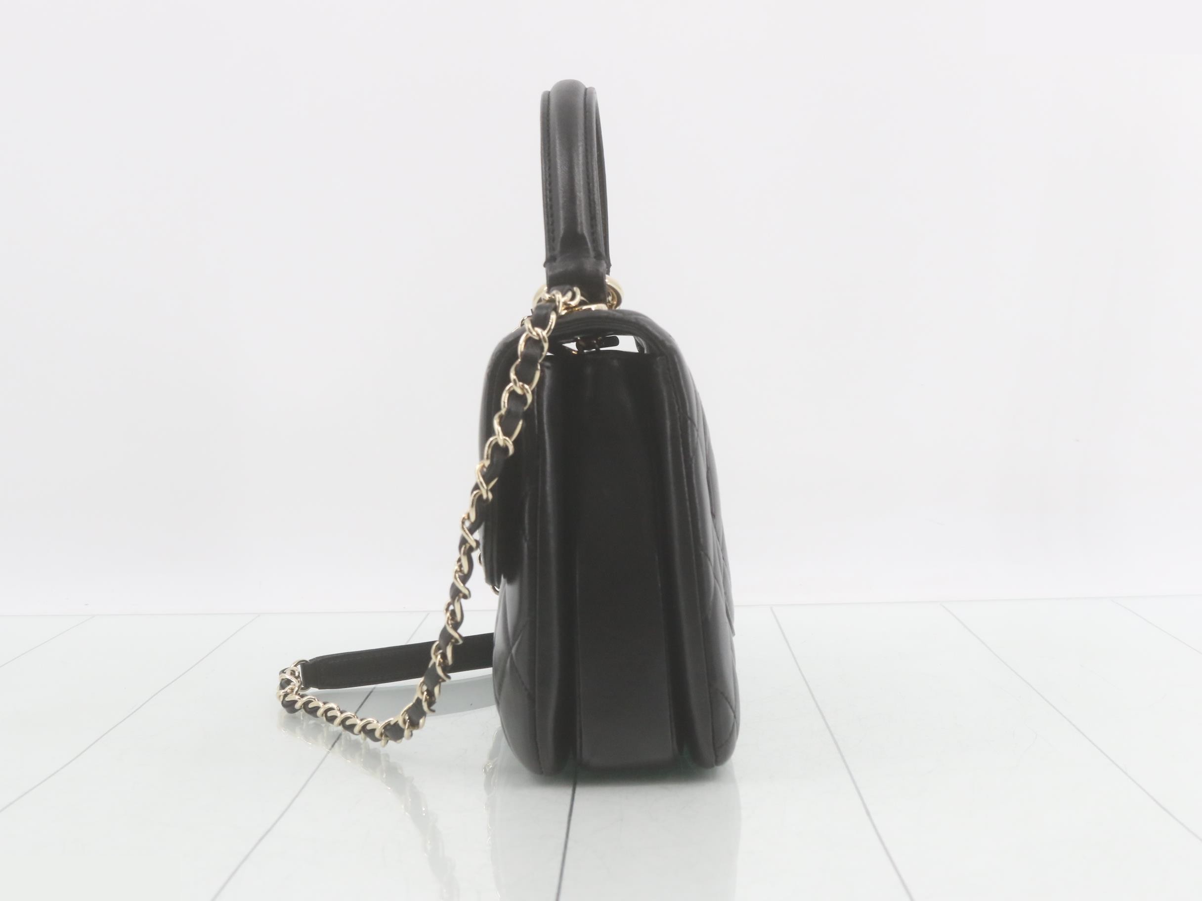 Trendy CC Leather 2-Way Handbag — view 3