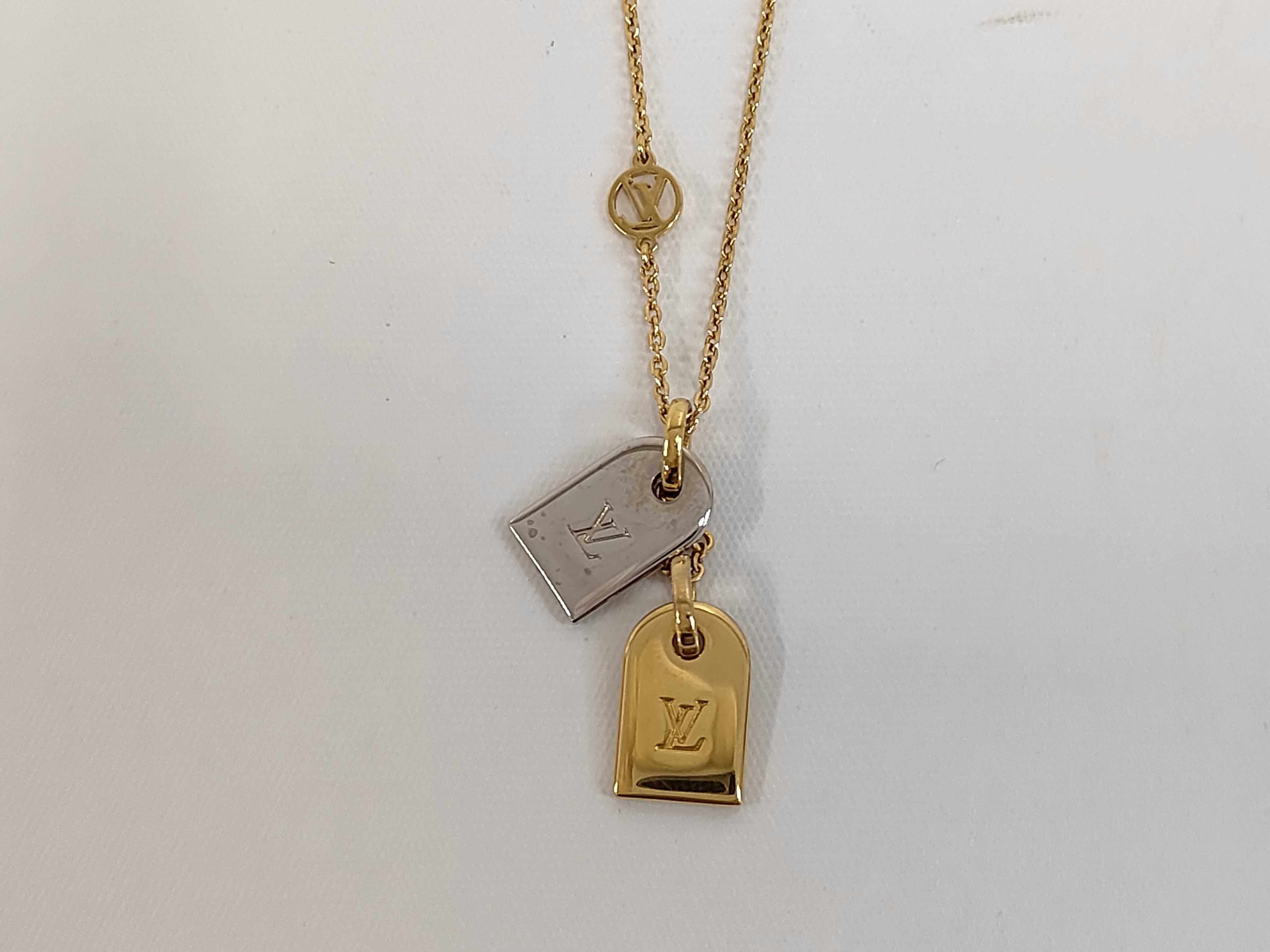 Nanogram Miniature Name Tag Necklace — view 2
