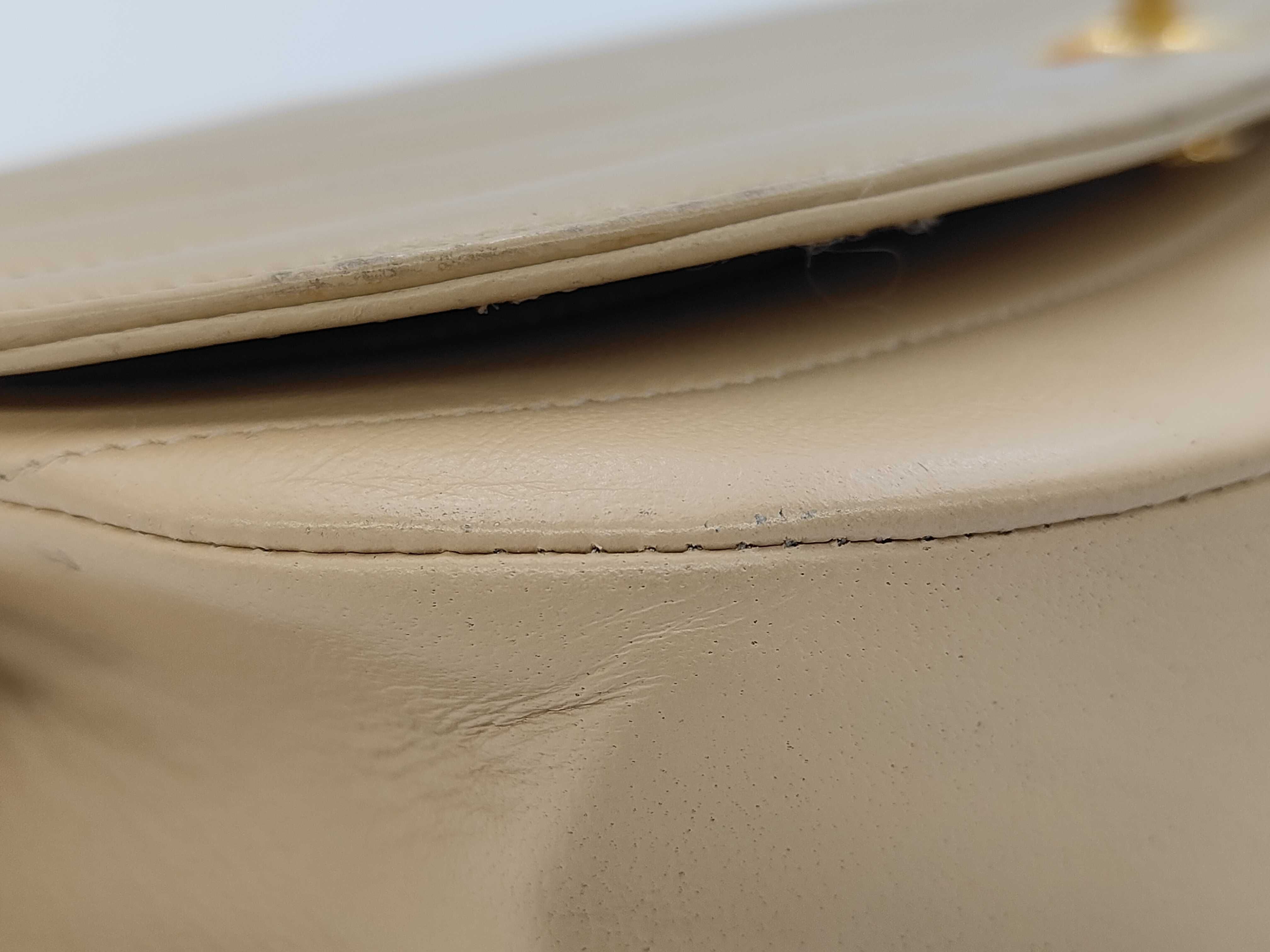 Half Moon Beige Shoulder Bag — view 6