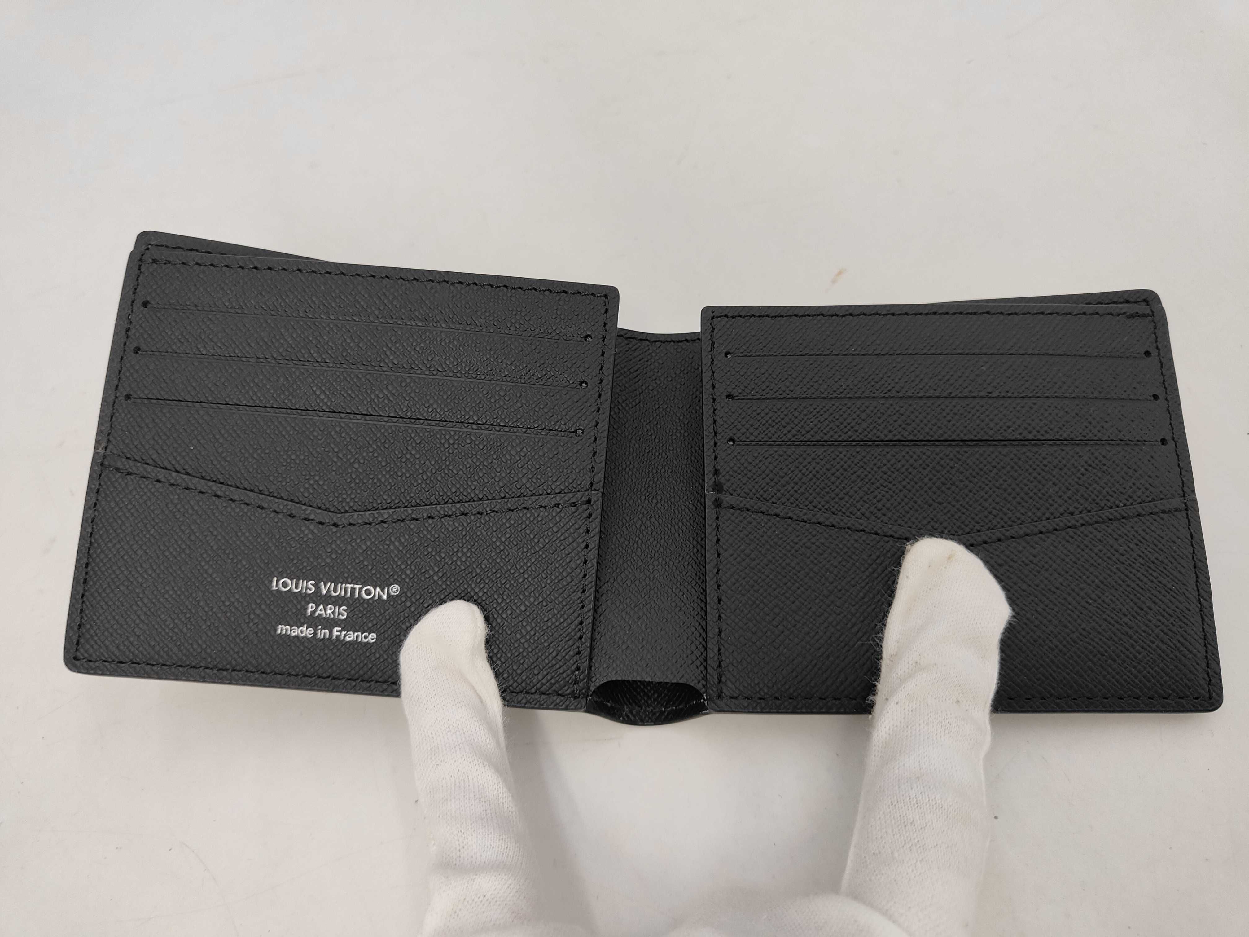 Monogram Louis Vuitton Monogram Bi-fold Wallet Eclipse RFID detected — view 5