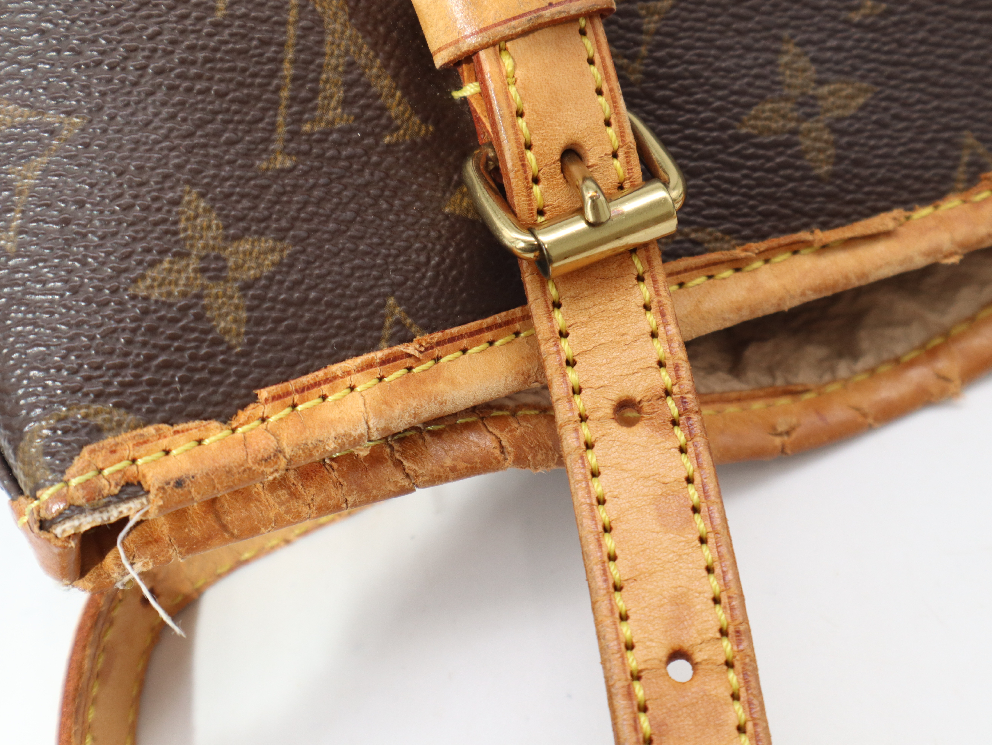 M42238 Monogram Bucket PM Shoulder Bag — view 11