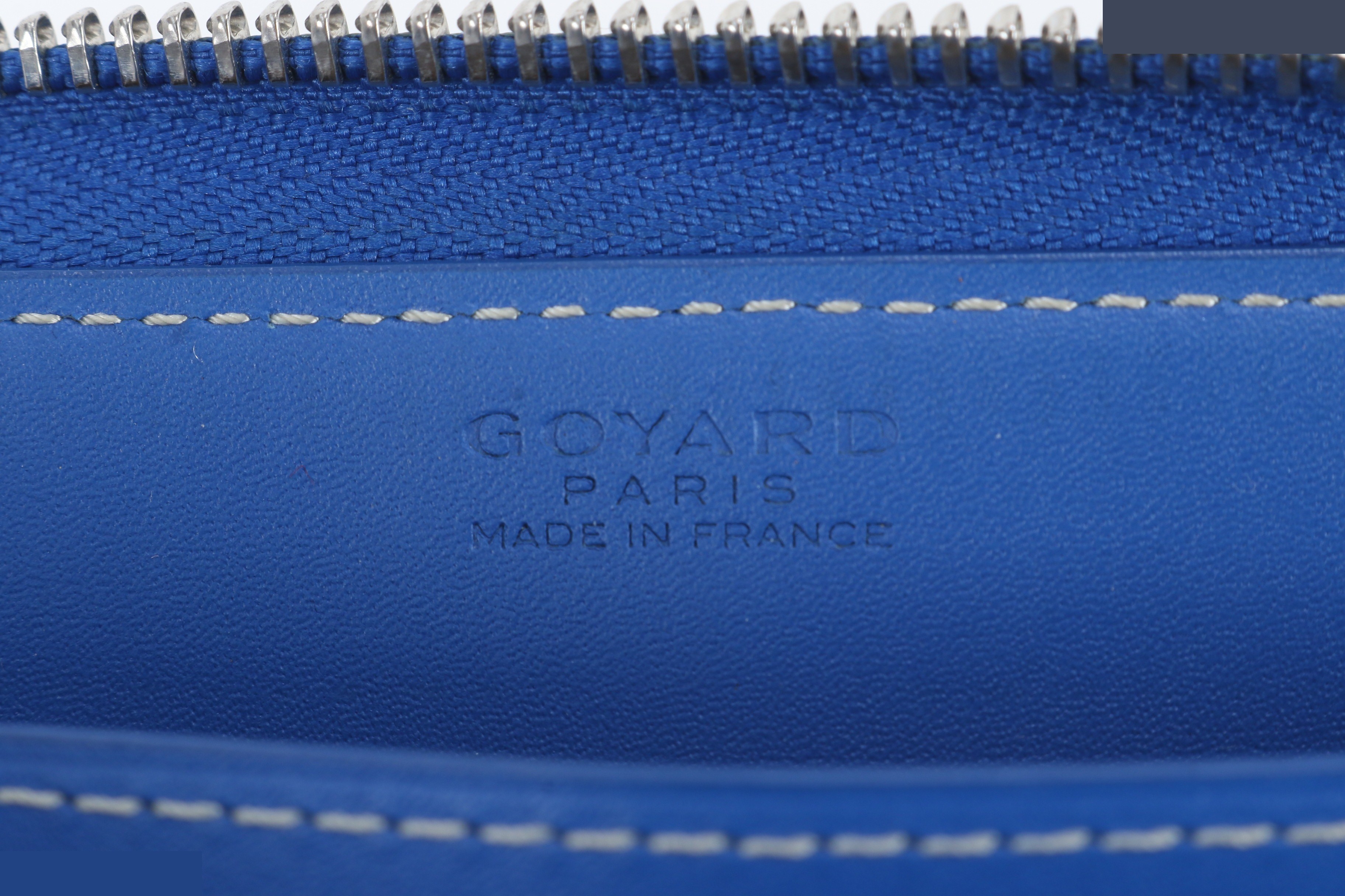 Matignon Zip GM Herringbone Leather Long Wallet — view 8