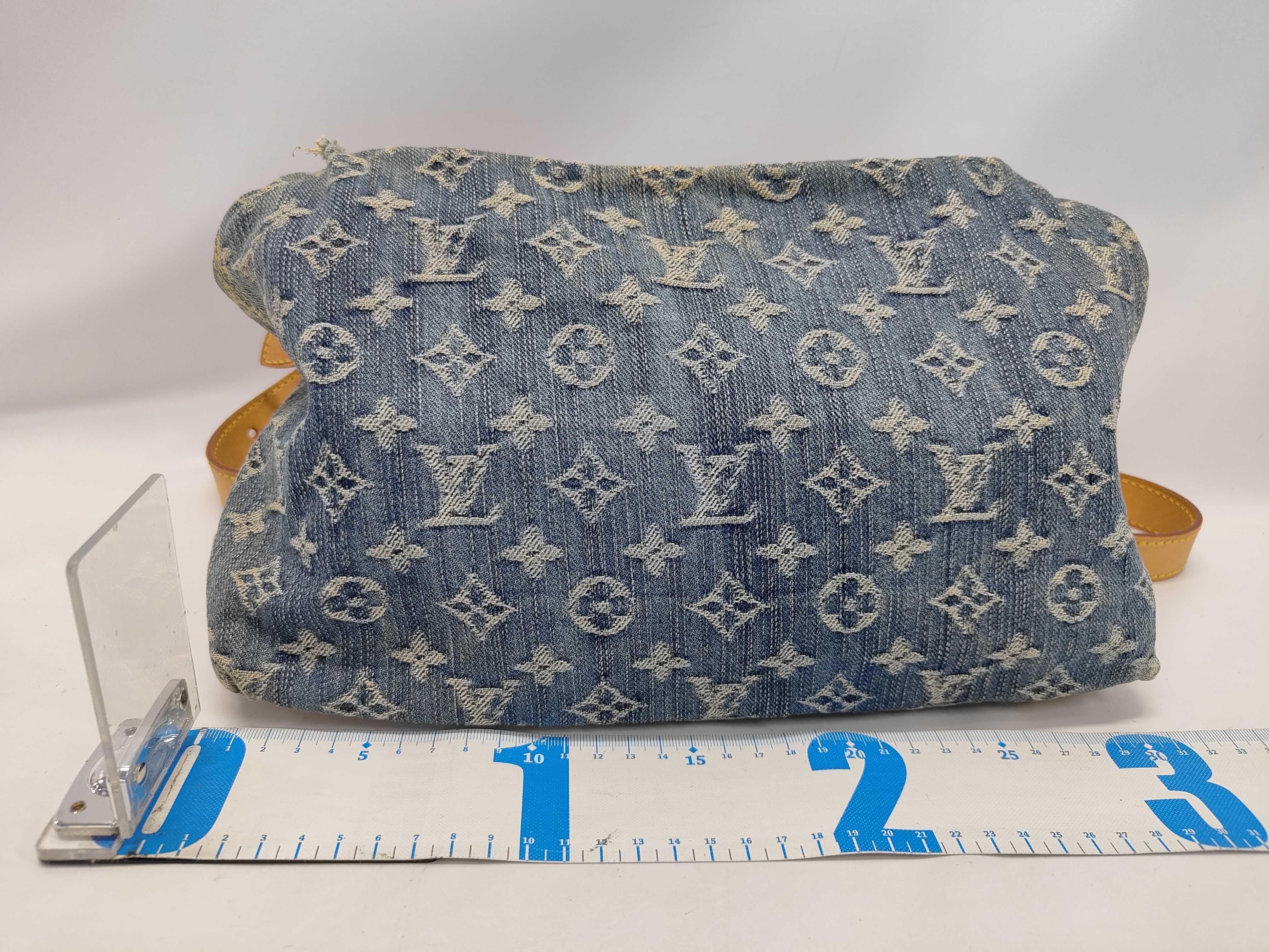 Denim Baggy Shoulder Bag — view 2
