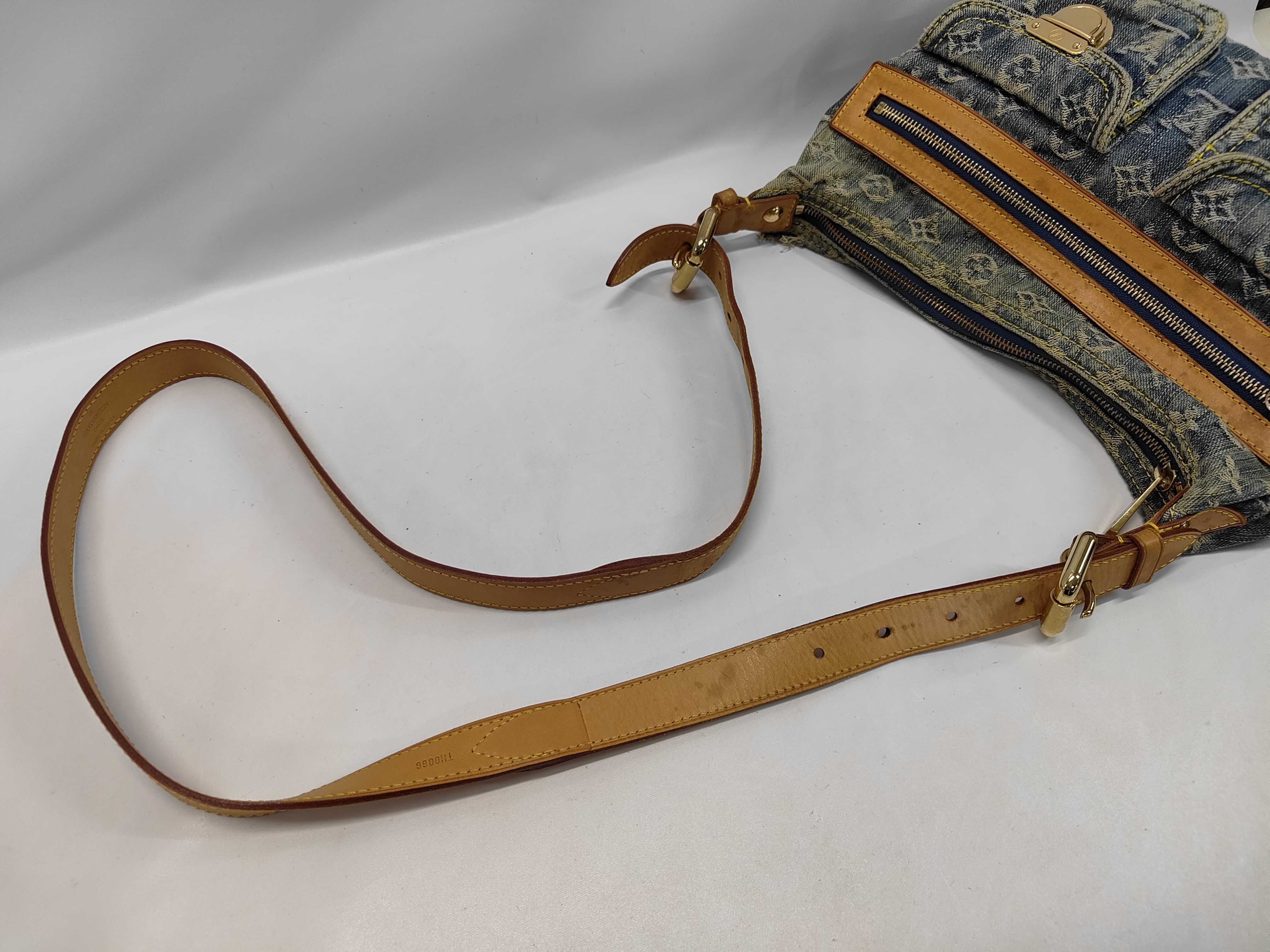 Denim Baggy Shoulder Bag — view 3