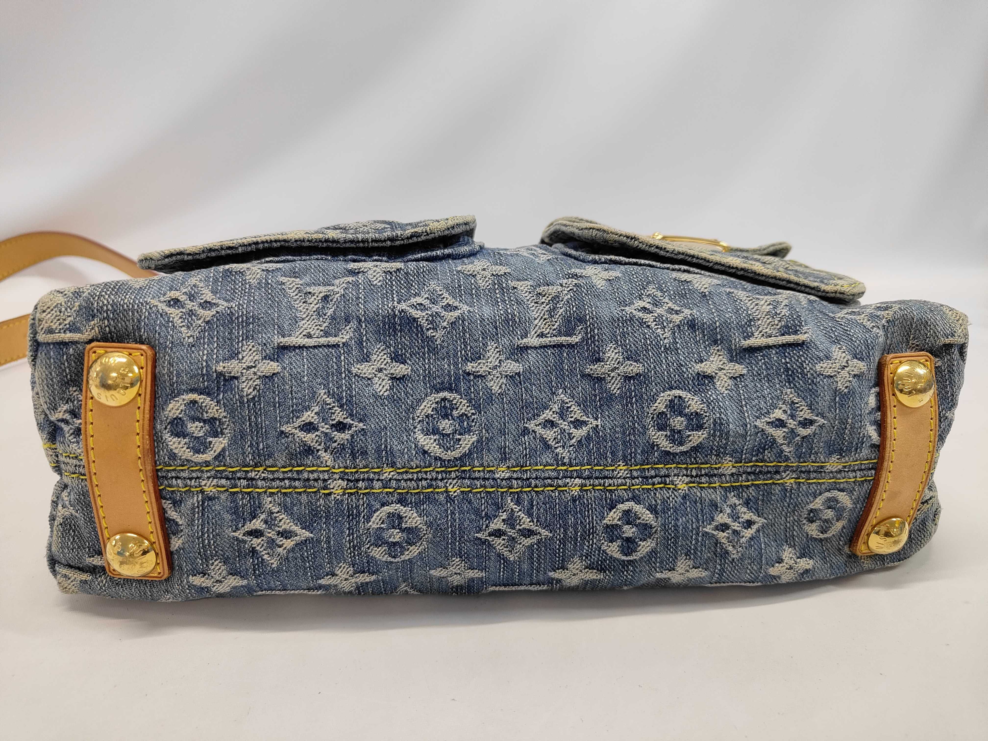Denim Baggy Shoulder Bag — view 7