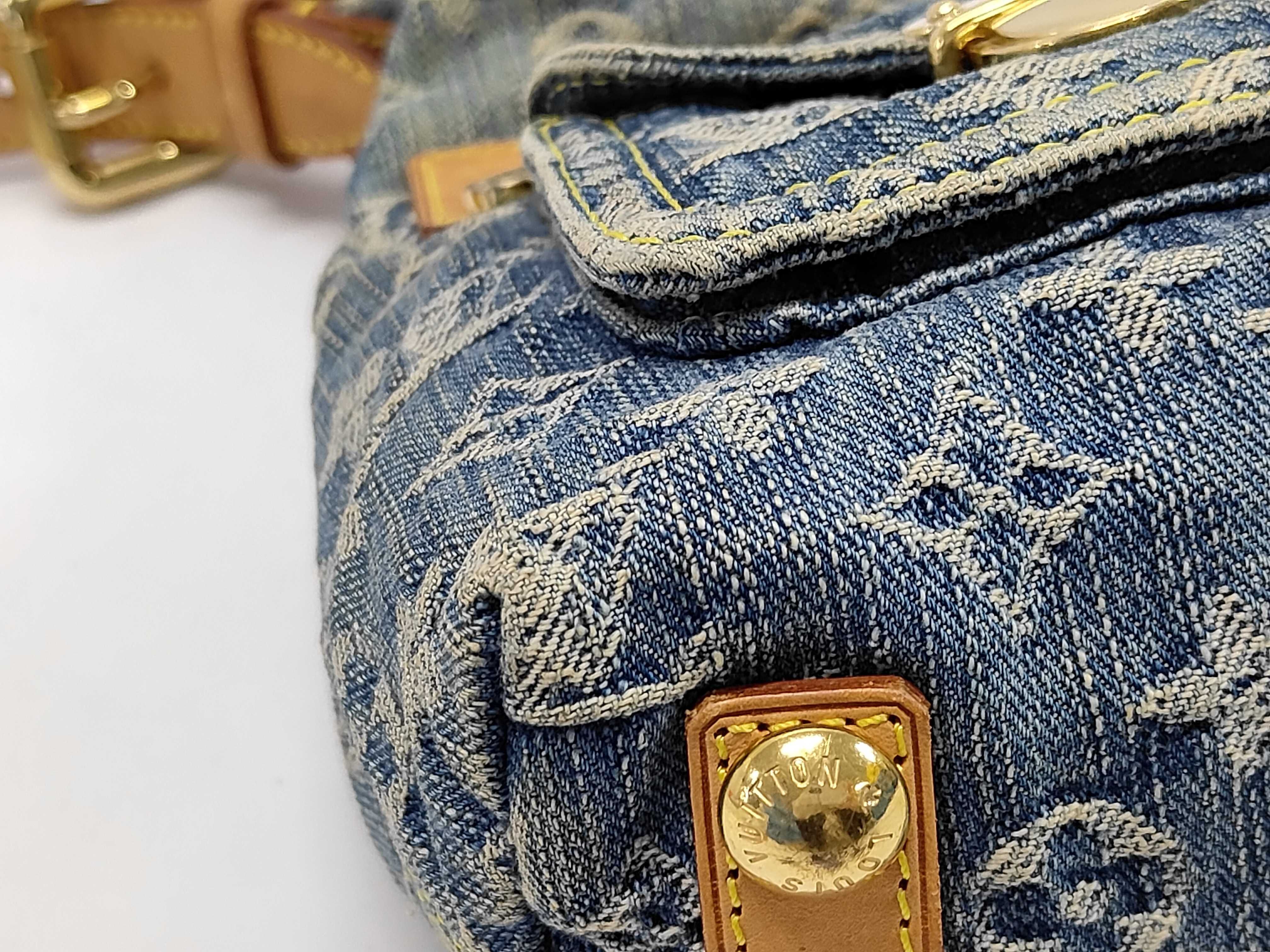 Denim Baggy Shoulder Bag — view 8