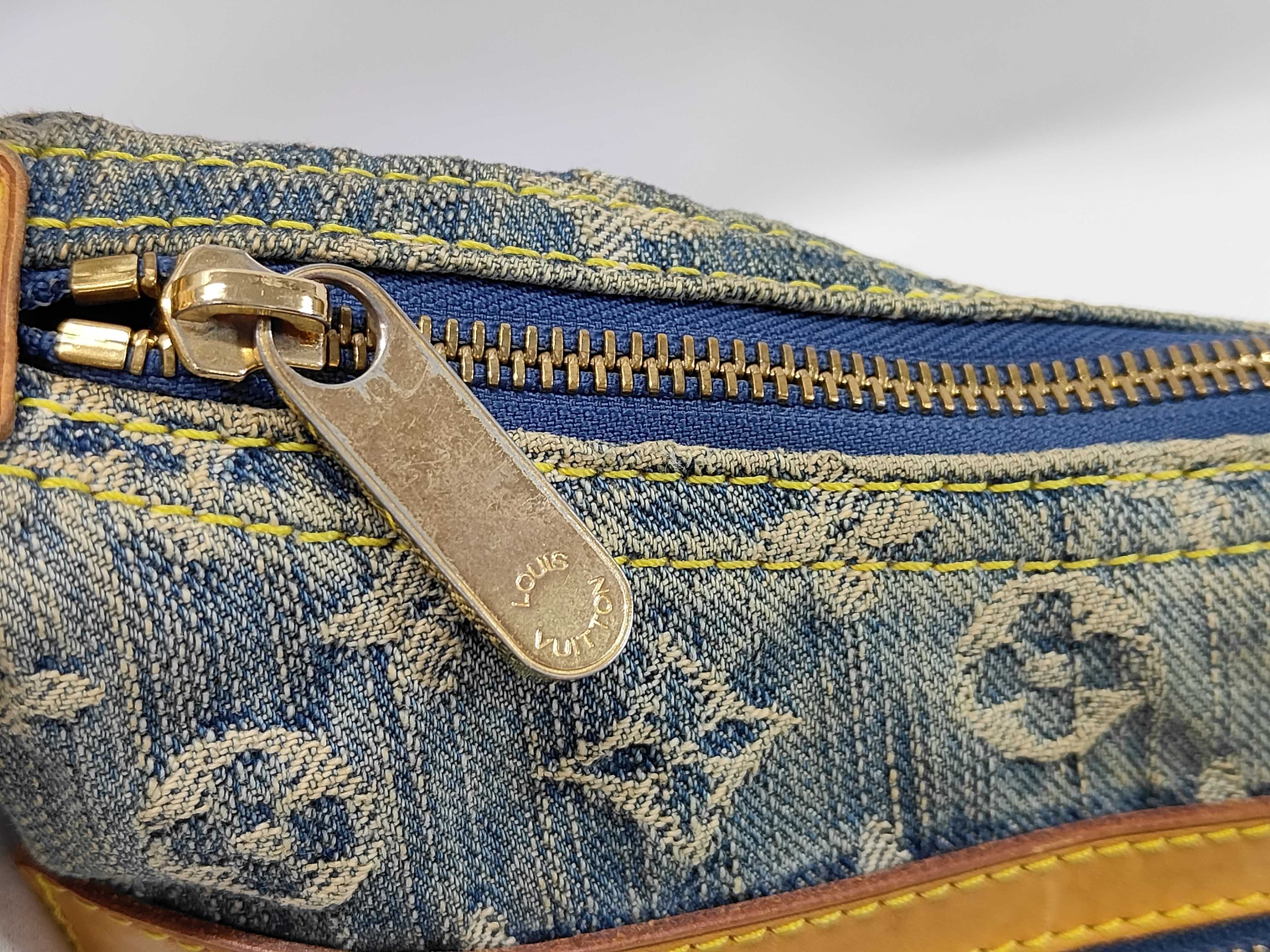 Denim Baggy Shoulder Bag — view 9