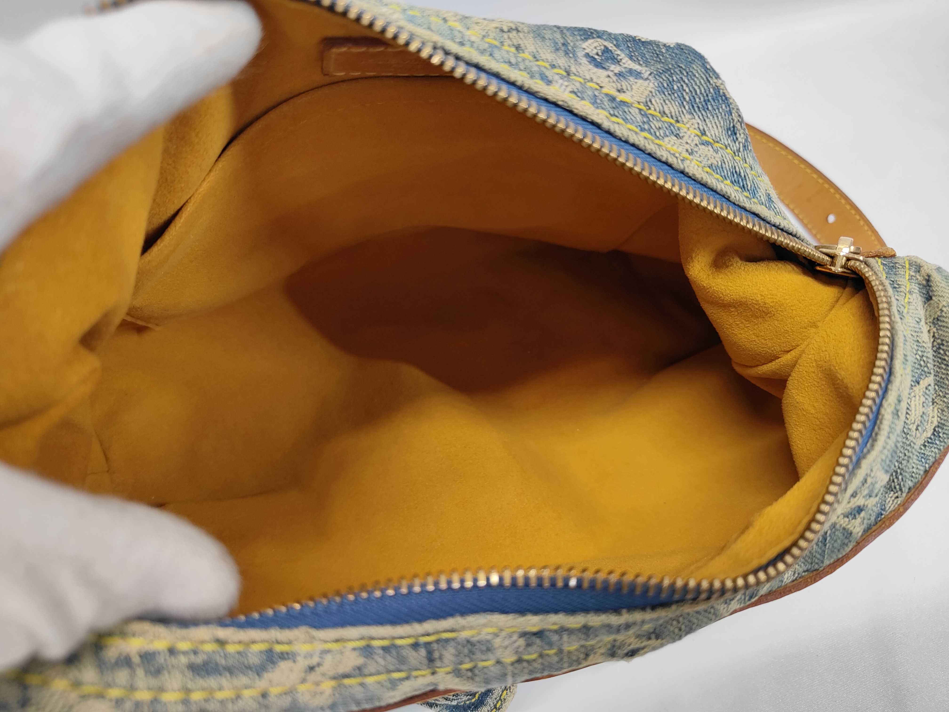 Denim Baggy Shoulder Bag — view 10