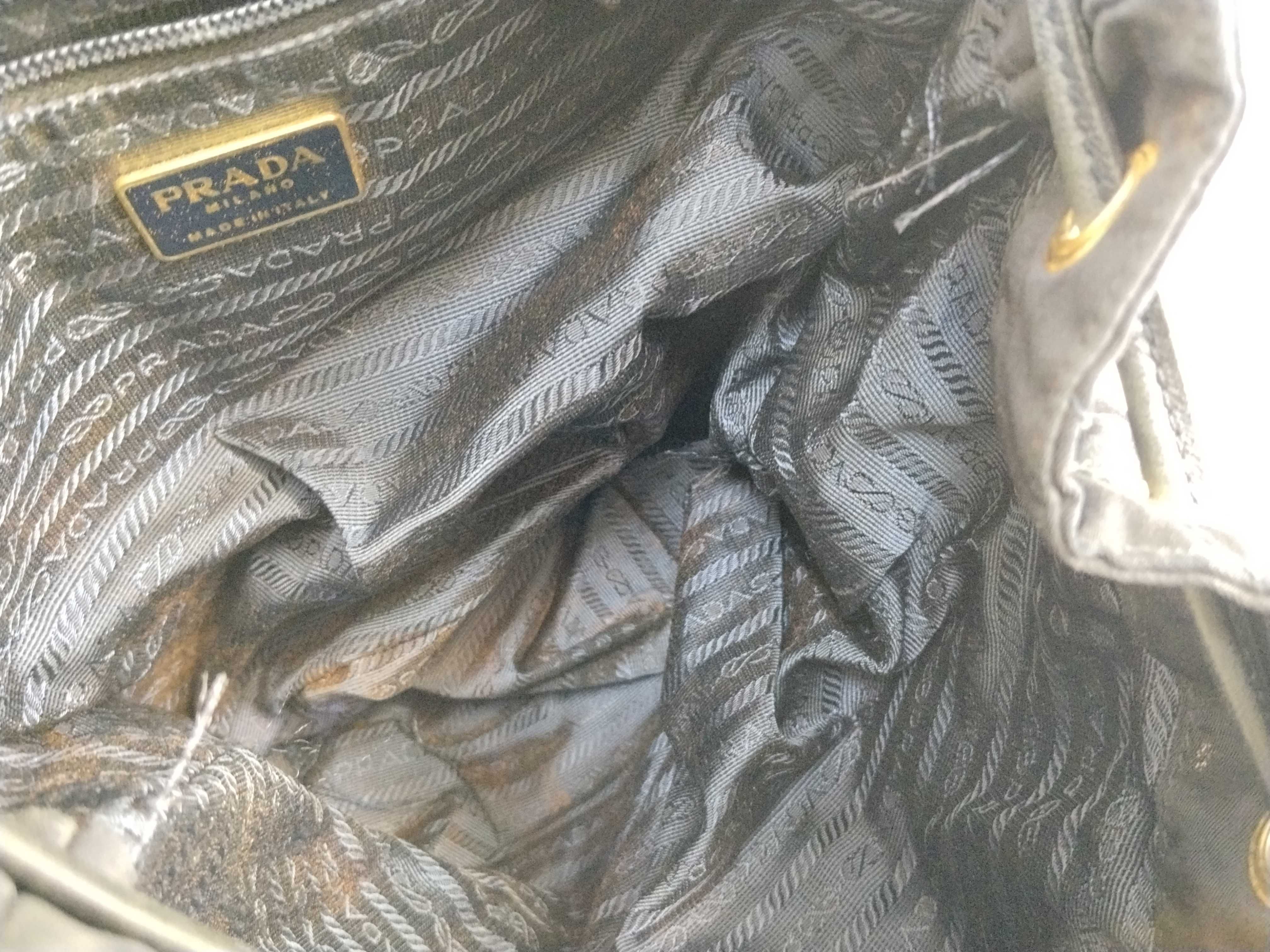 nylon backpack, quilted backpack. — view 11