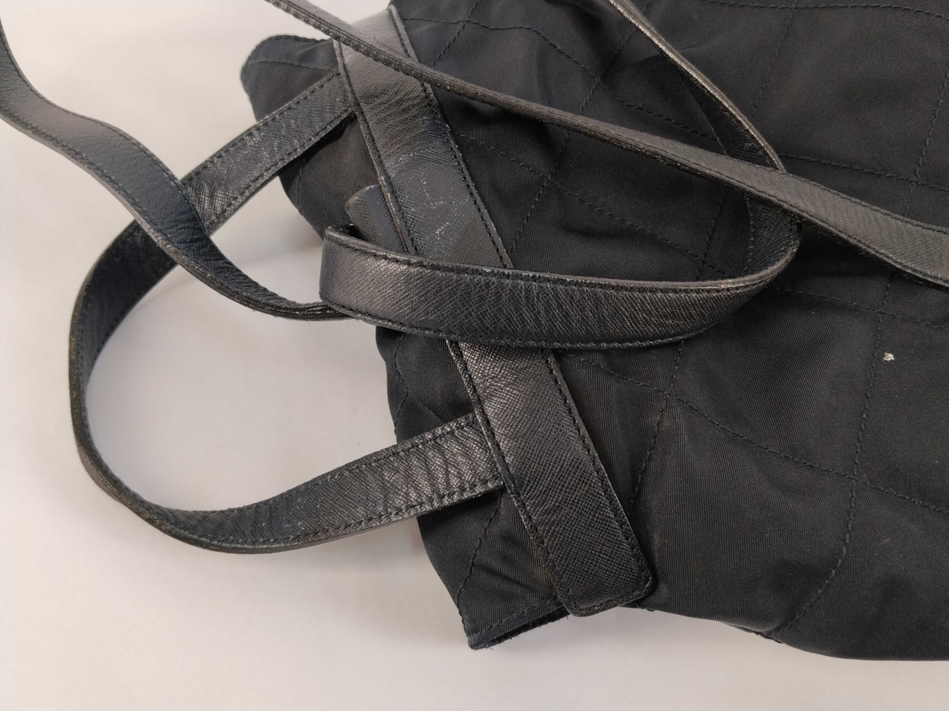 nylon backpack, quilted backpack. — view 4