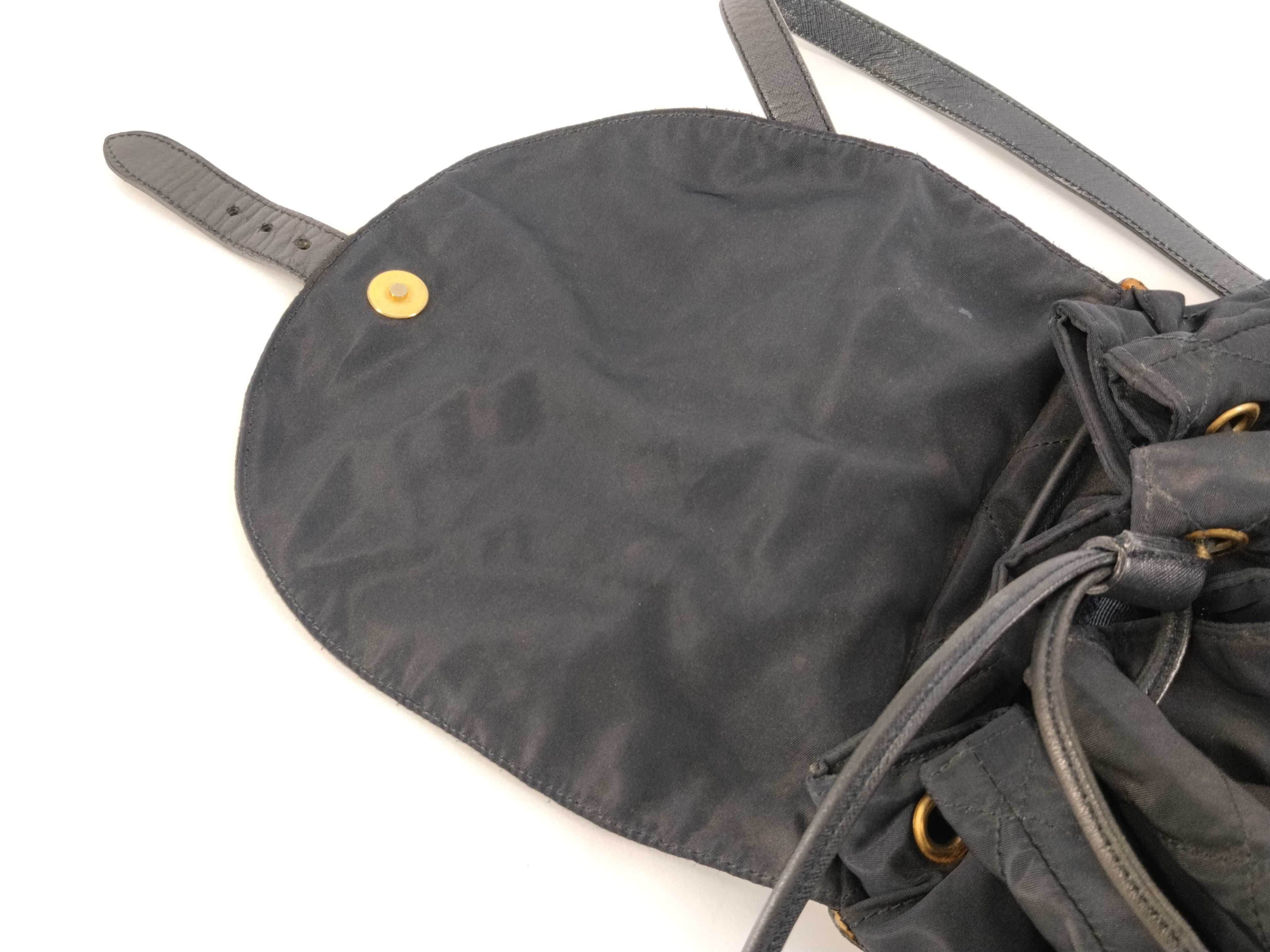 nylon backpack, quilted backpack. — view 8