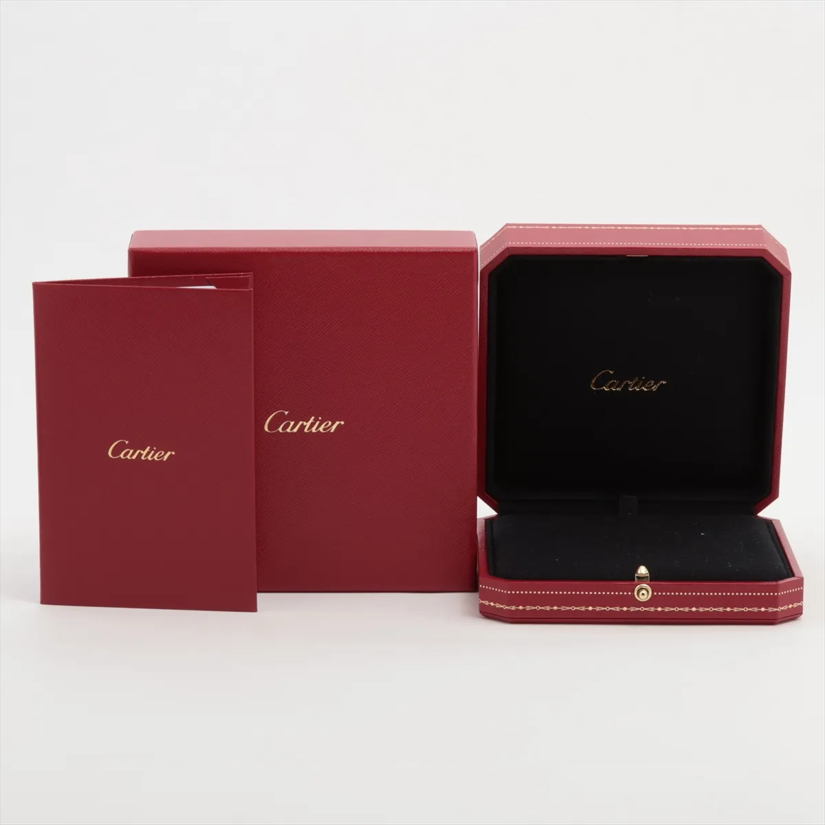 Trinity Cushion Necklace 750 (Yellow Gold x Pink Gold x White Gold) 10.7g 952ANW — view 7