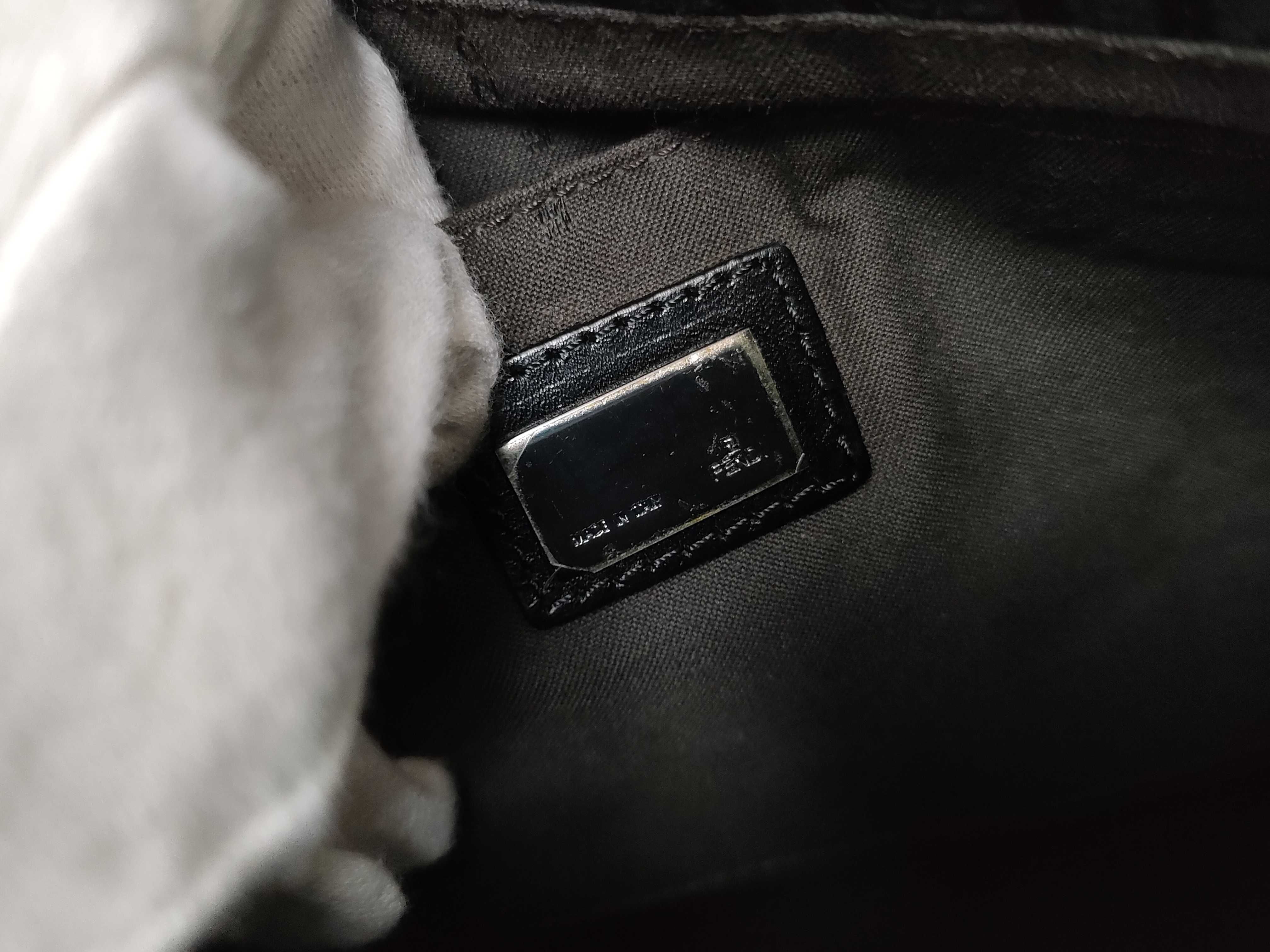 Zucca pattern Fendi Zucchino Shoulder Bag — view 12