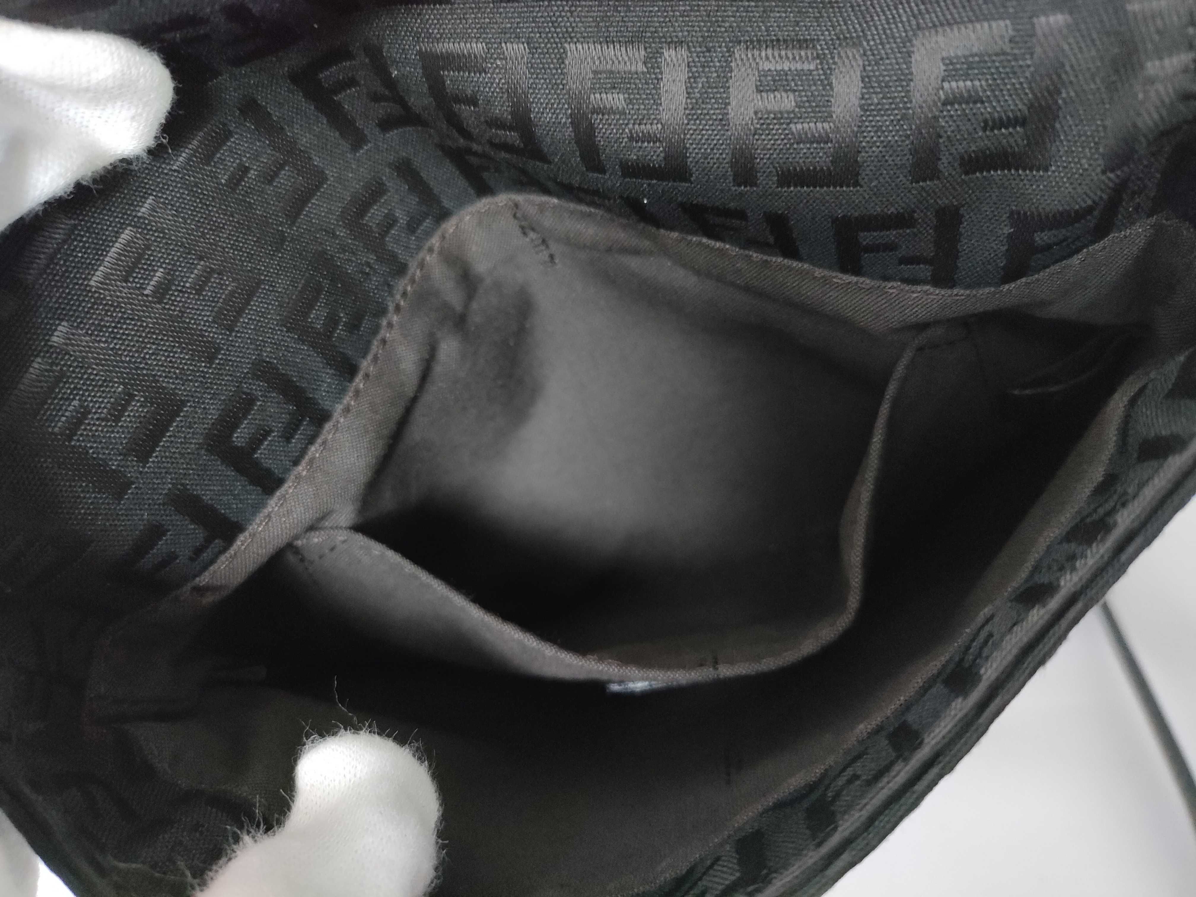 Zucca pattern Fendi Zucchino Shoulder Bag — view 13