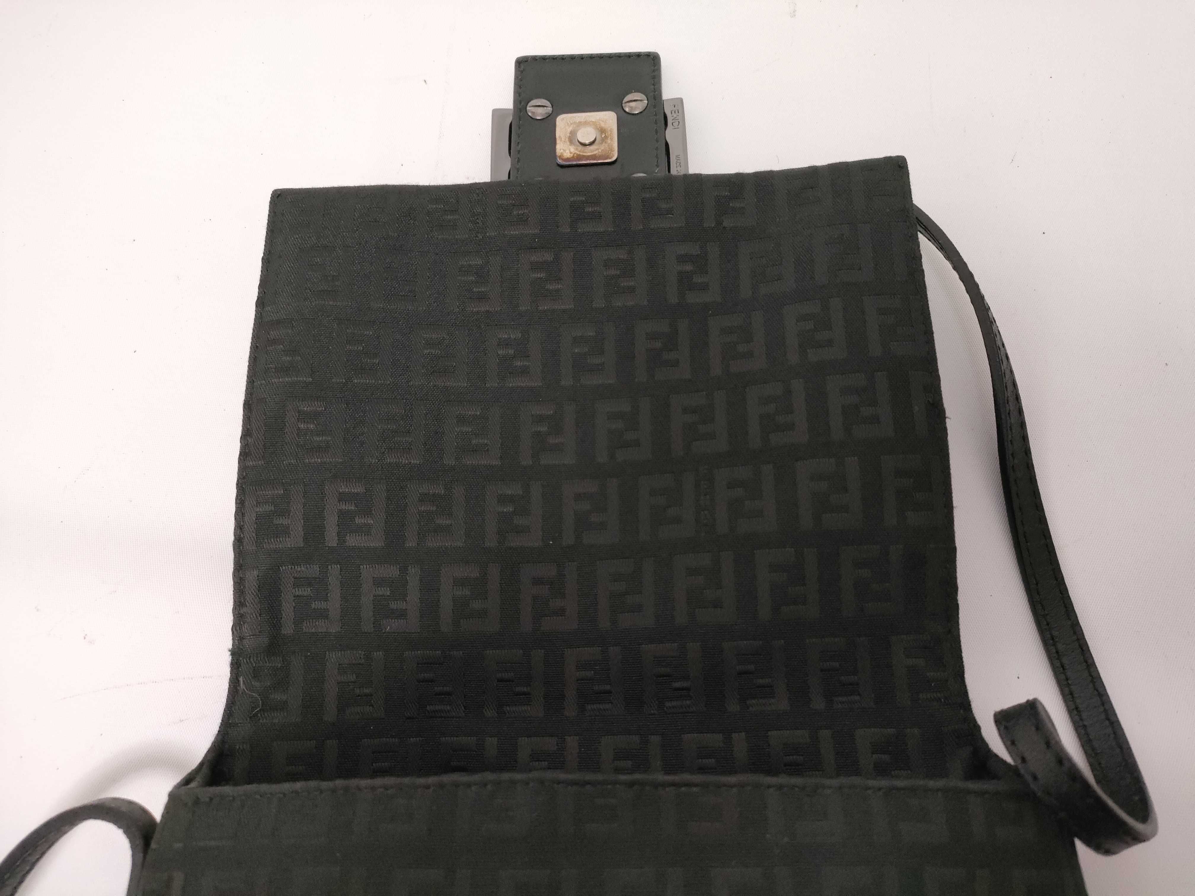 Zucca pattern Fendi Zucchino Shoulder Bag — view 8