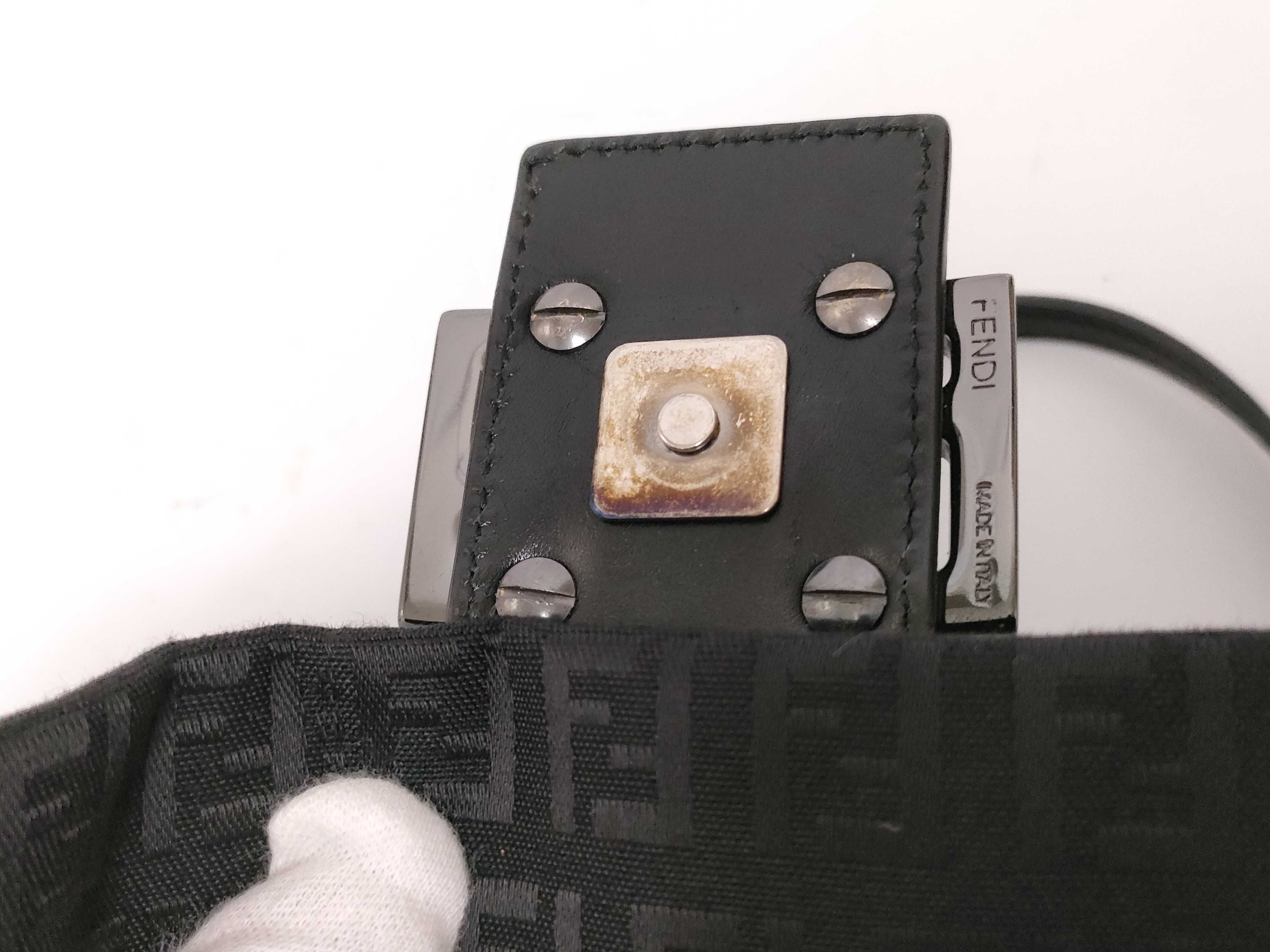 Zucca pattern Fendi Zucchino Shoulder Bag — view 9