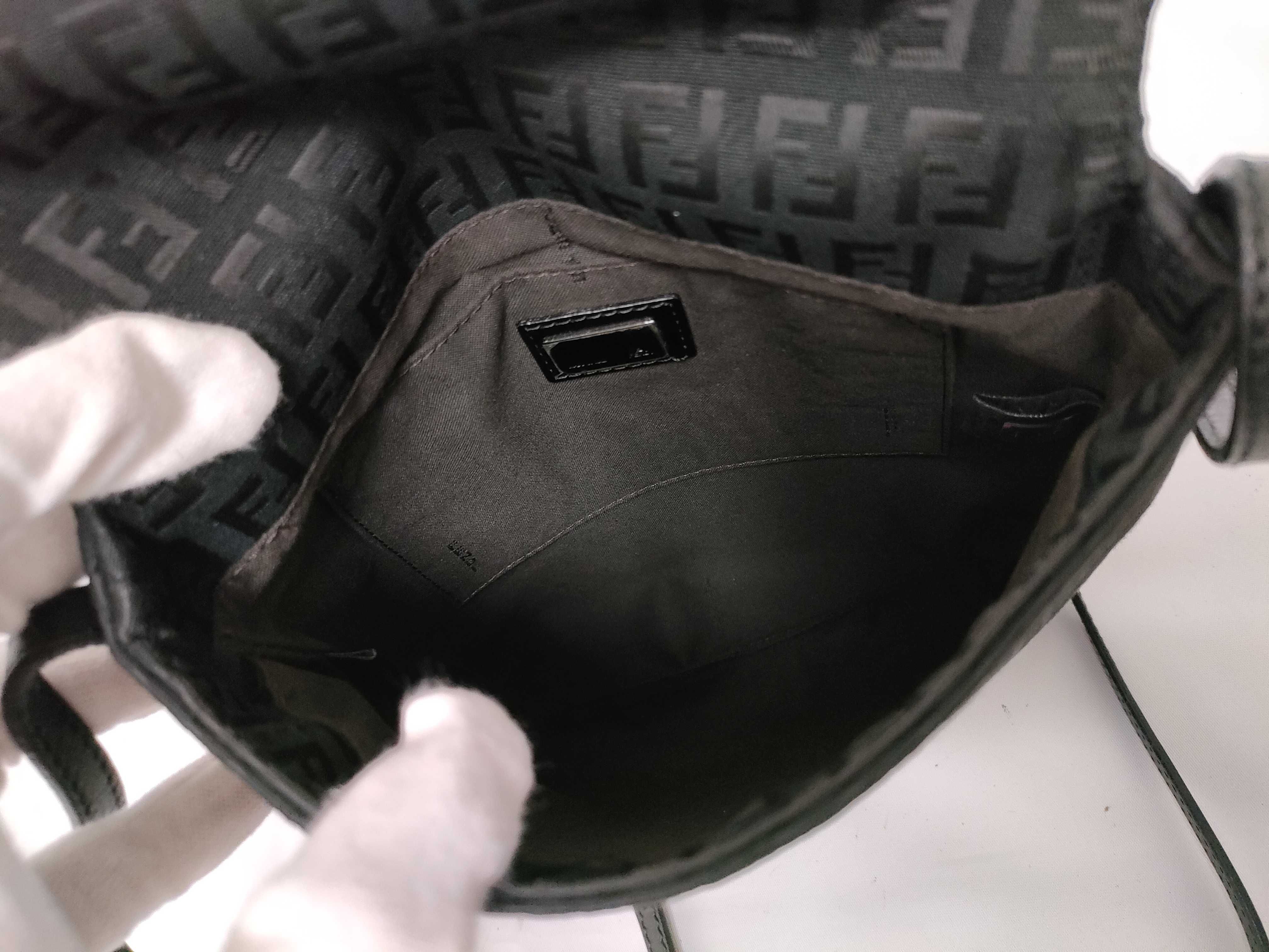 Zucca pattern Fendi Zucchino Shoulder Bag — view 10