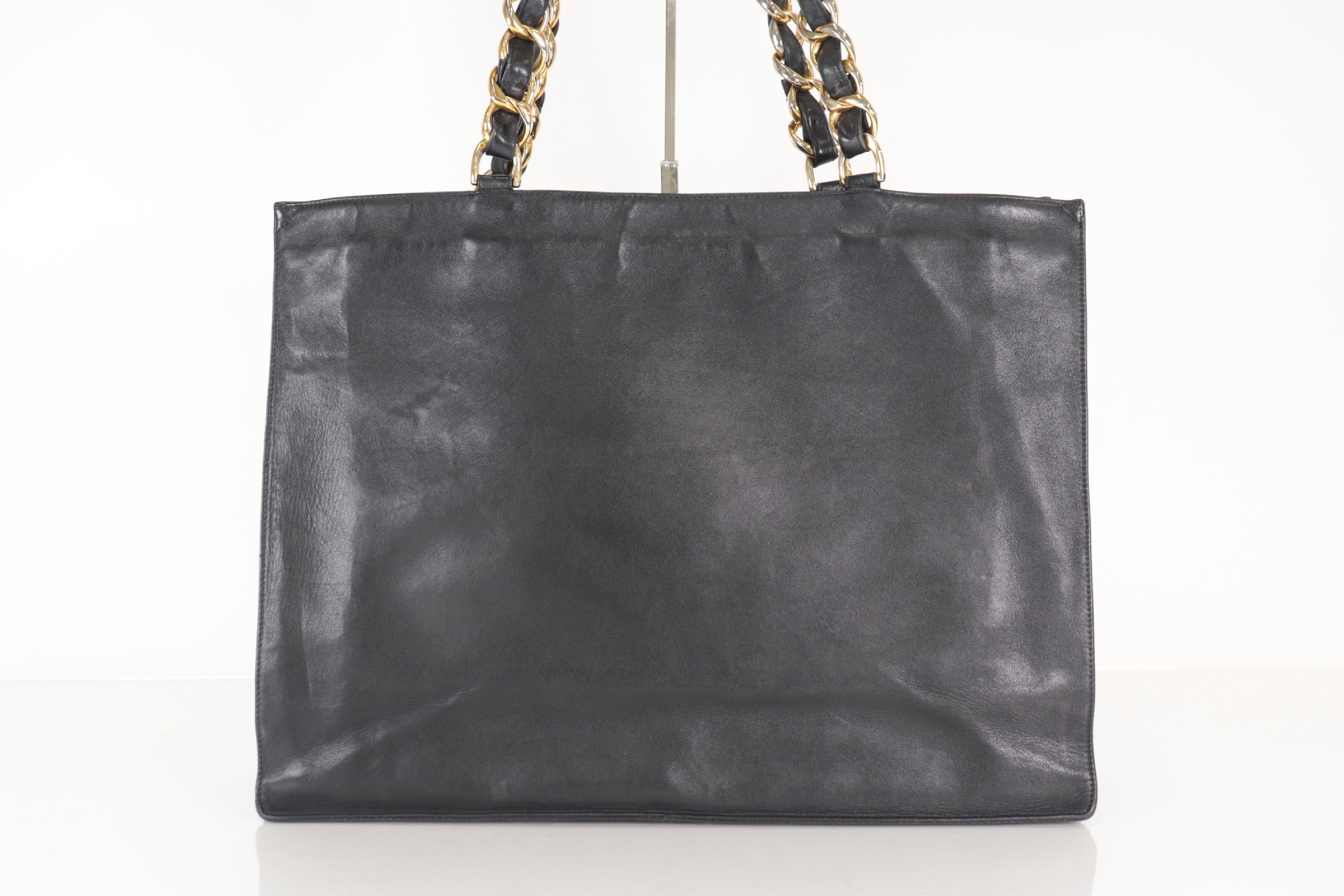 Large Coco Big Chain Tote Lambskin Tote Bag (Series 4) — view 3