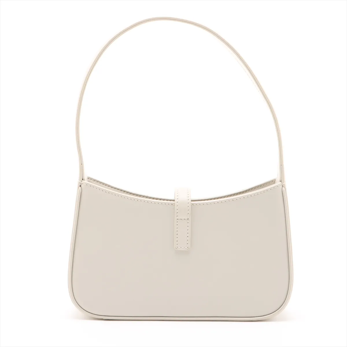 Mini Hobo Leather Shoulder Bag Beige 710318 — view 2