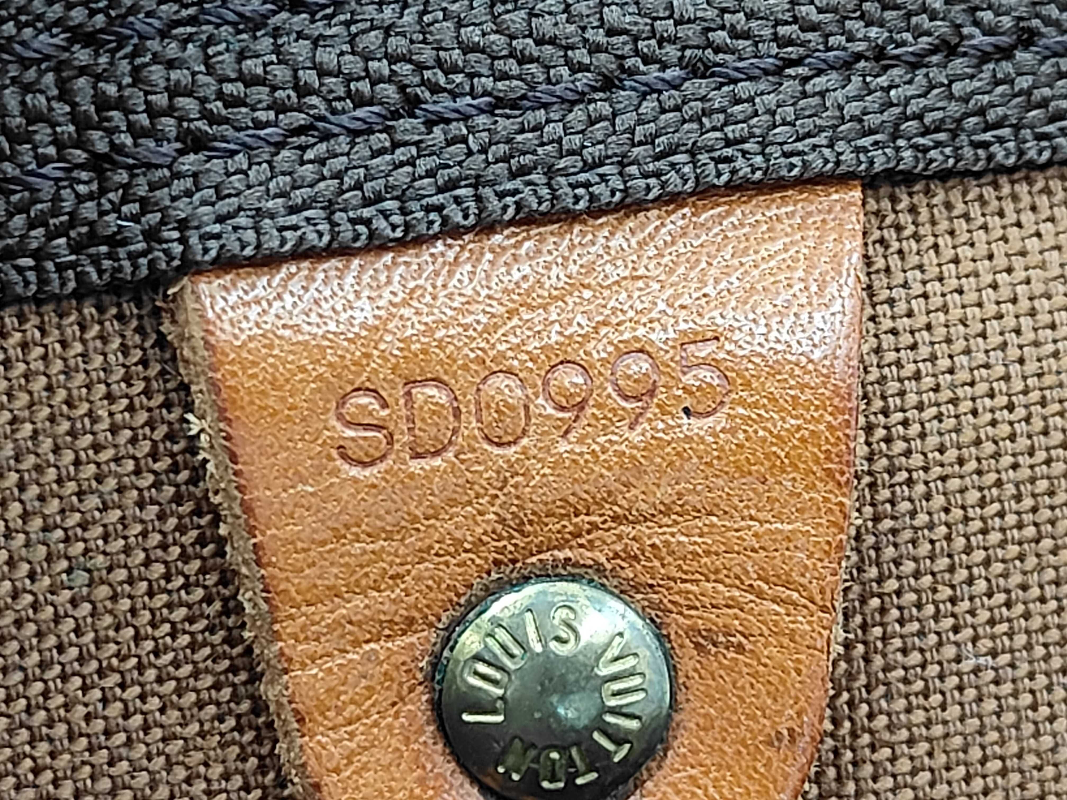 Keepall Bandoulière 55 with strap and padlock M41414 SD0995 USA Louis Vuitton Monogram Boston bag — view 12