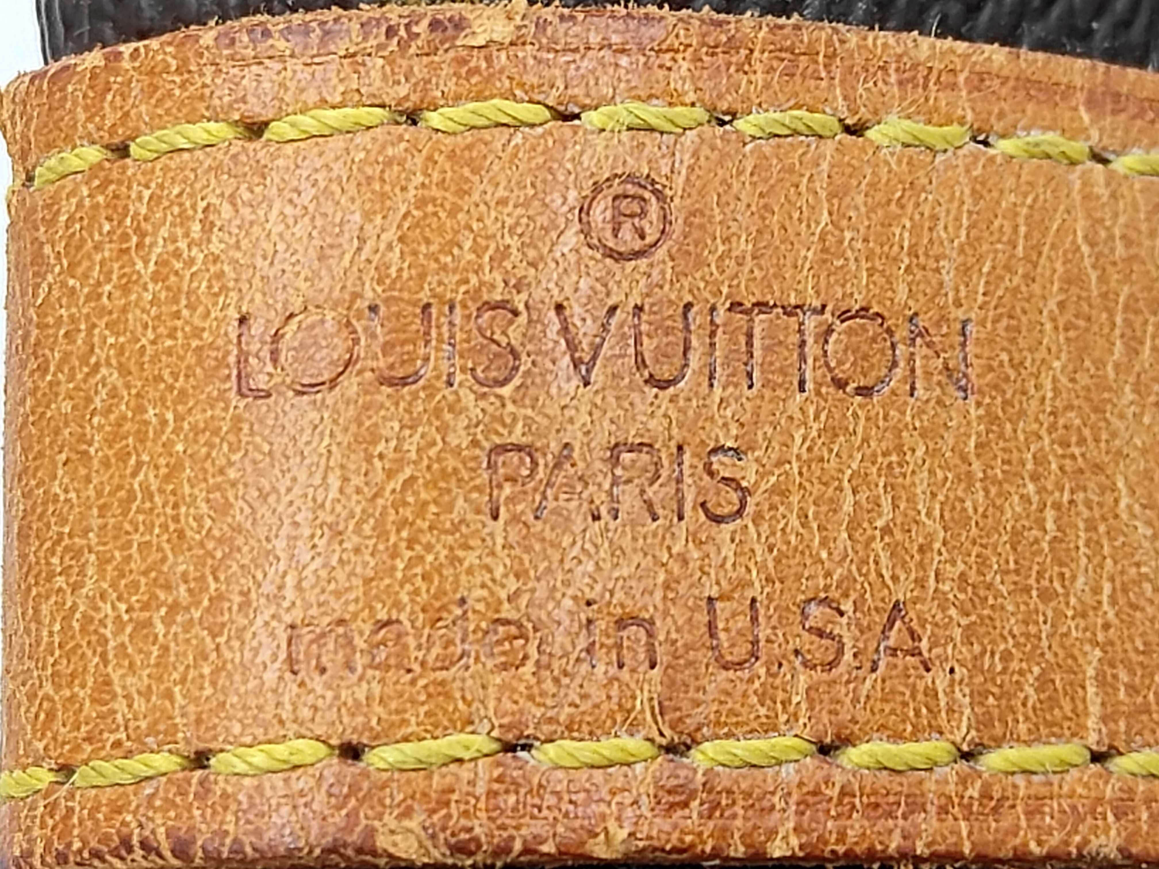 Keepall Bandoulière 55 with strap and padlock M41414 SD0995 USA Louis Vuitton Monogram Boston bag — view 14
