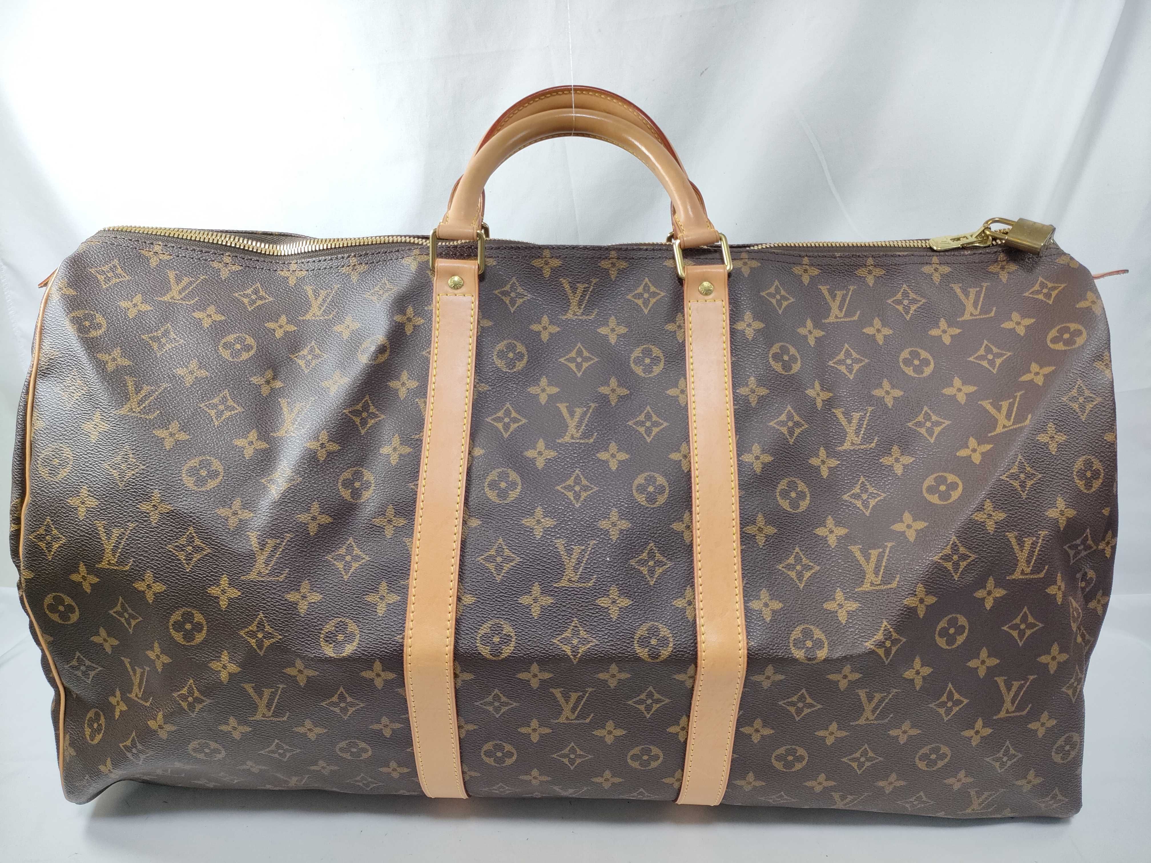 Monogram Keepall 60 M41422 FL0090 Boston Bag