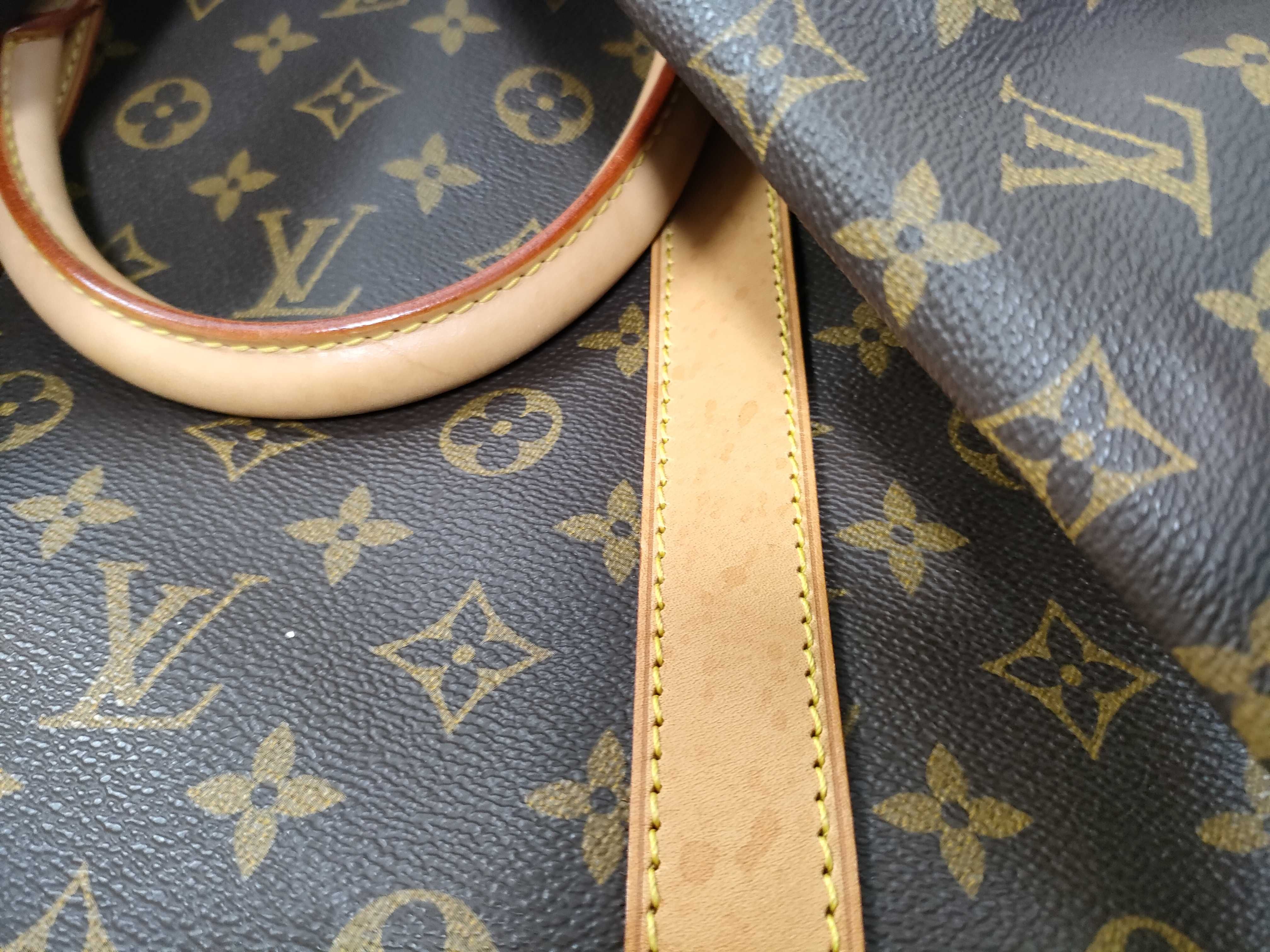 Monogram Keepall 60 M41422 FL0090 Boston Bag — view 14