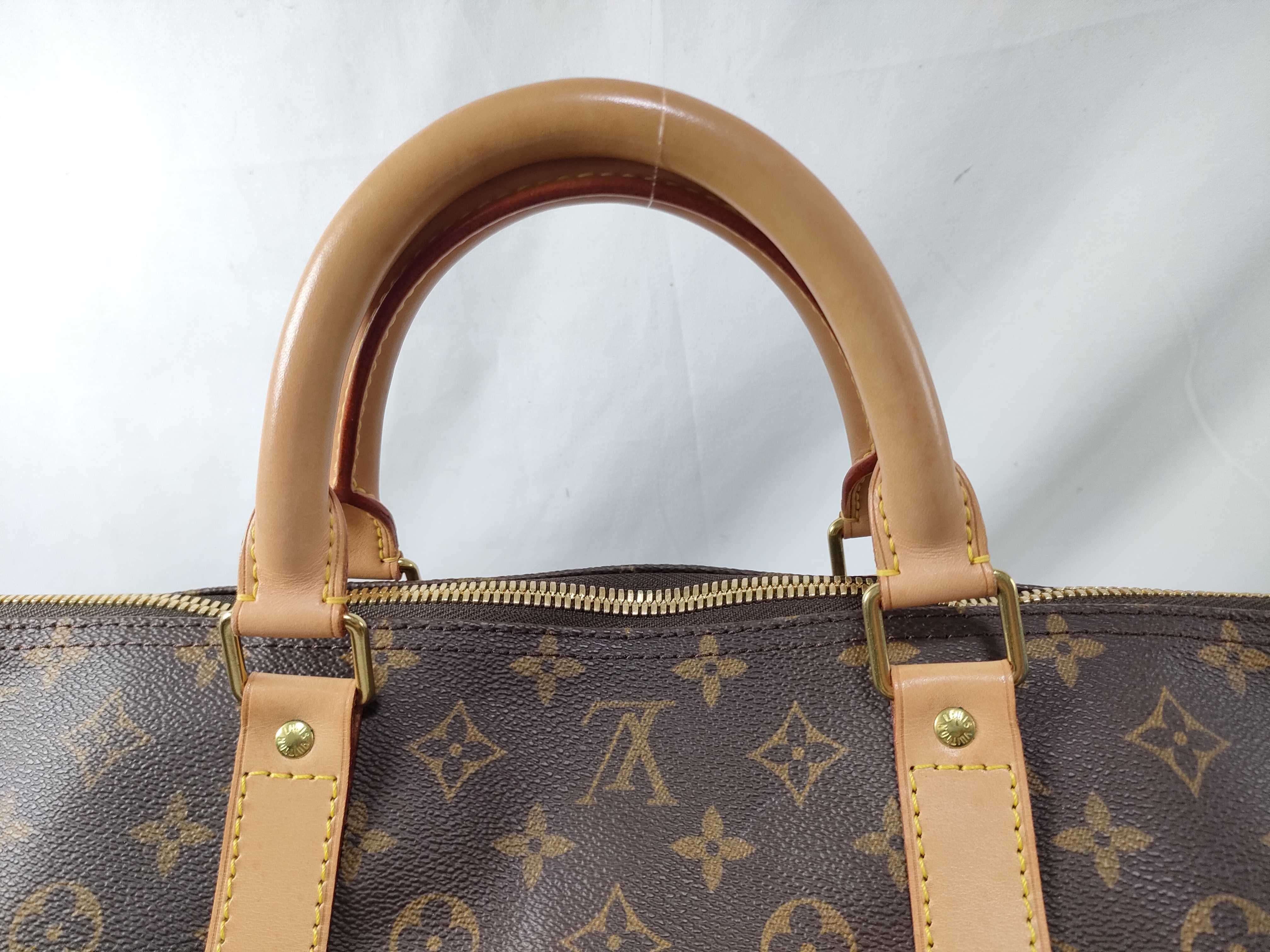 Monogram Keepall 60 M41422 FL0090 Boston Bag — view 3