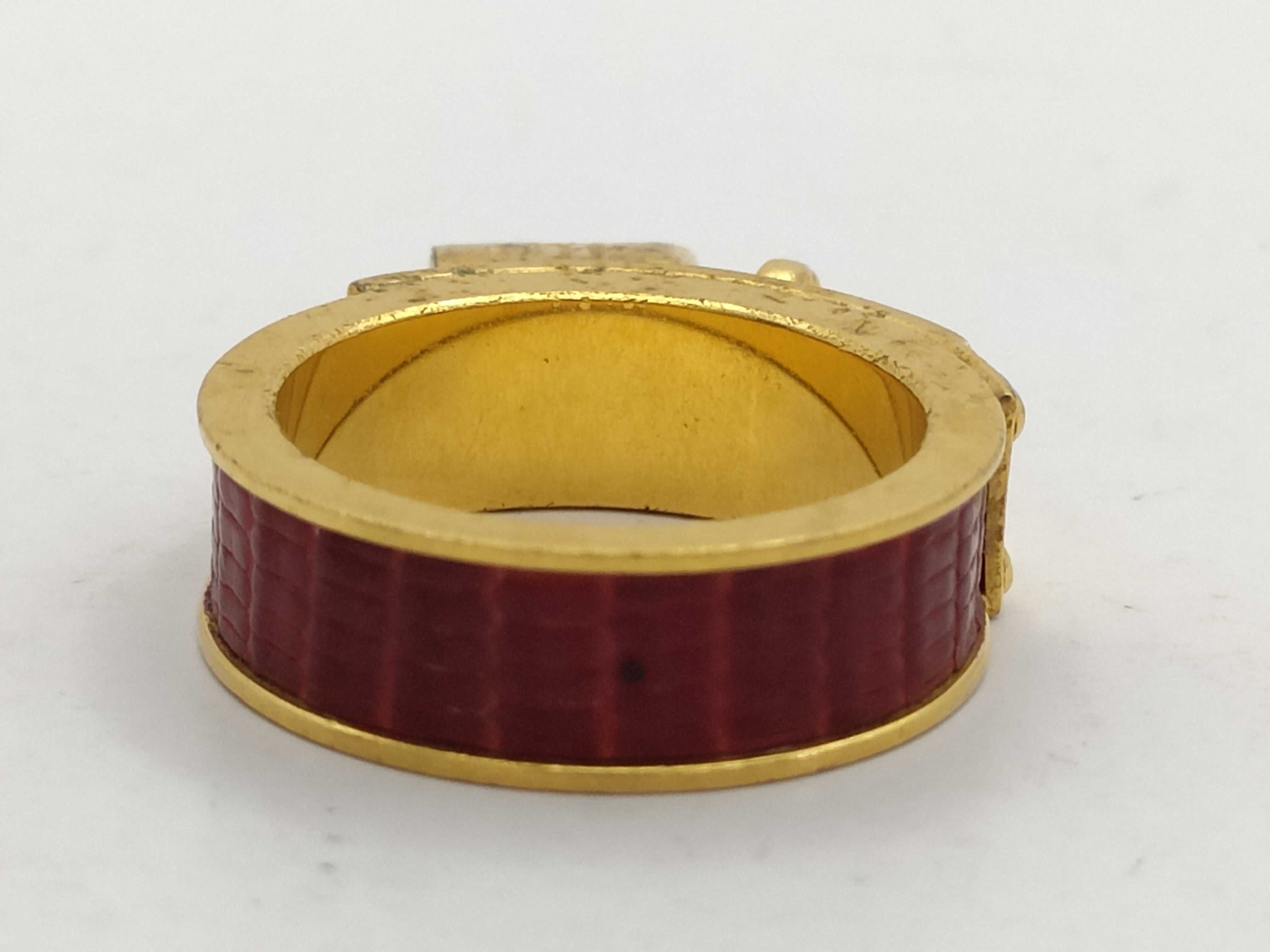Kelly Ring, Gold and Red, Size 62 — view 4