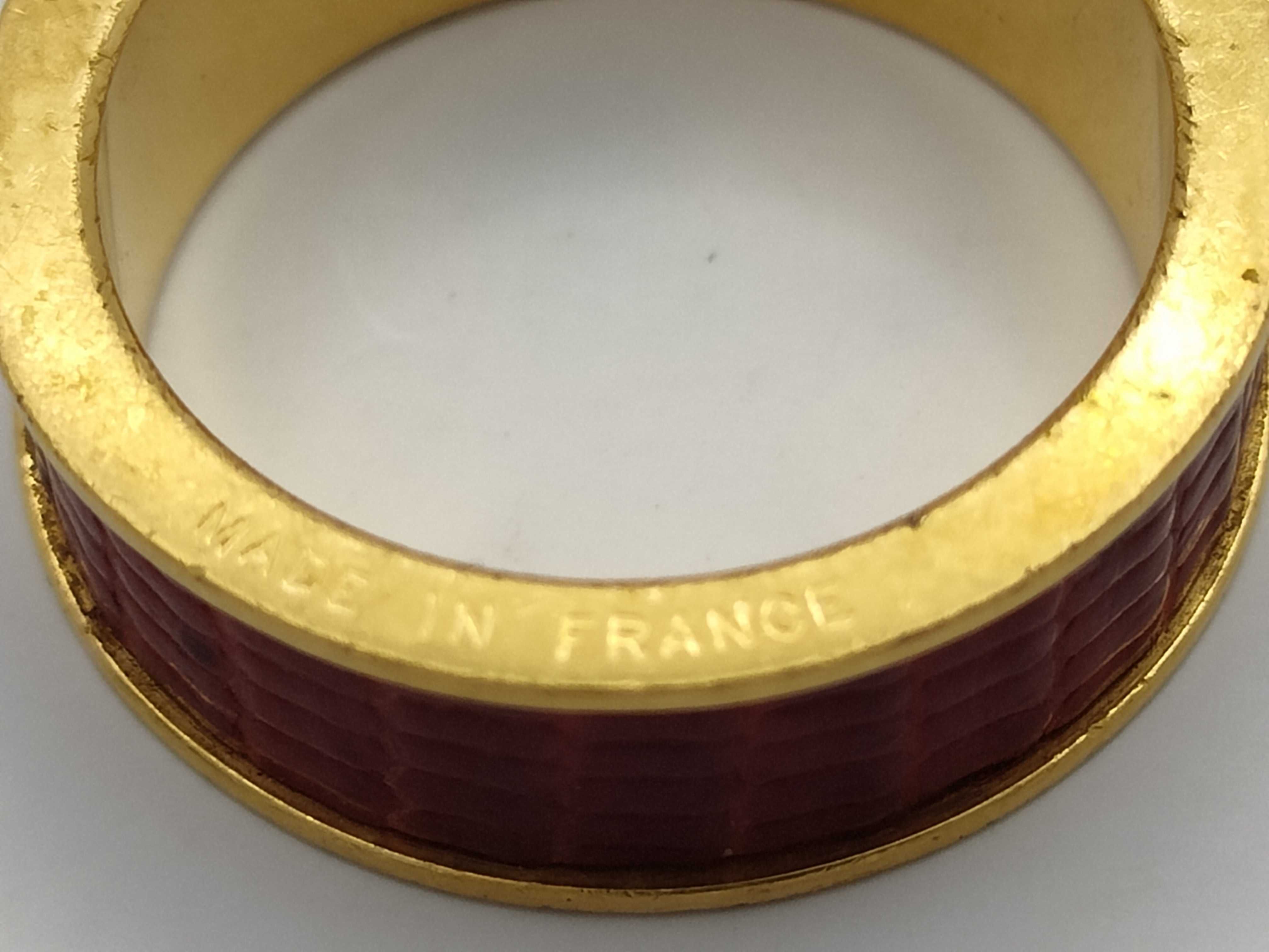 Kelly Ring, Gold and Red, Size 62 — view 10