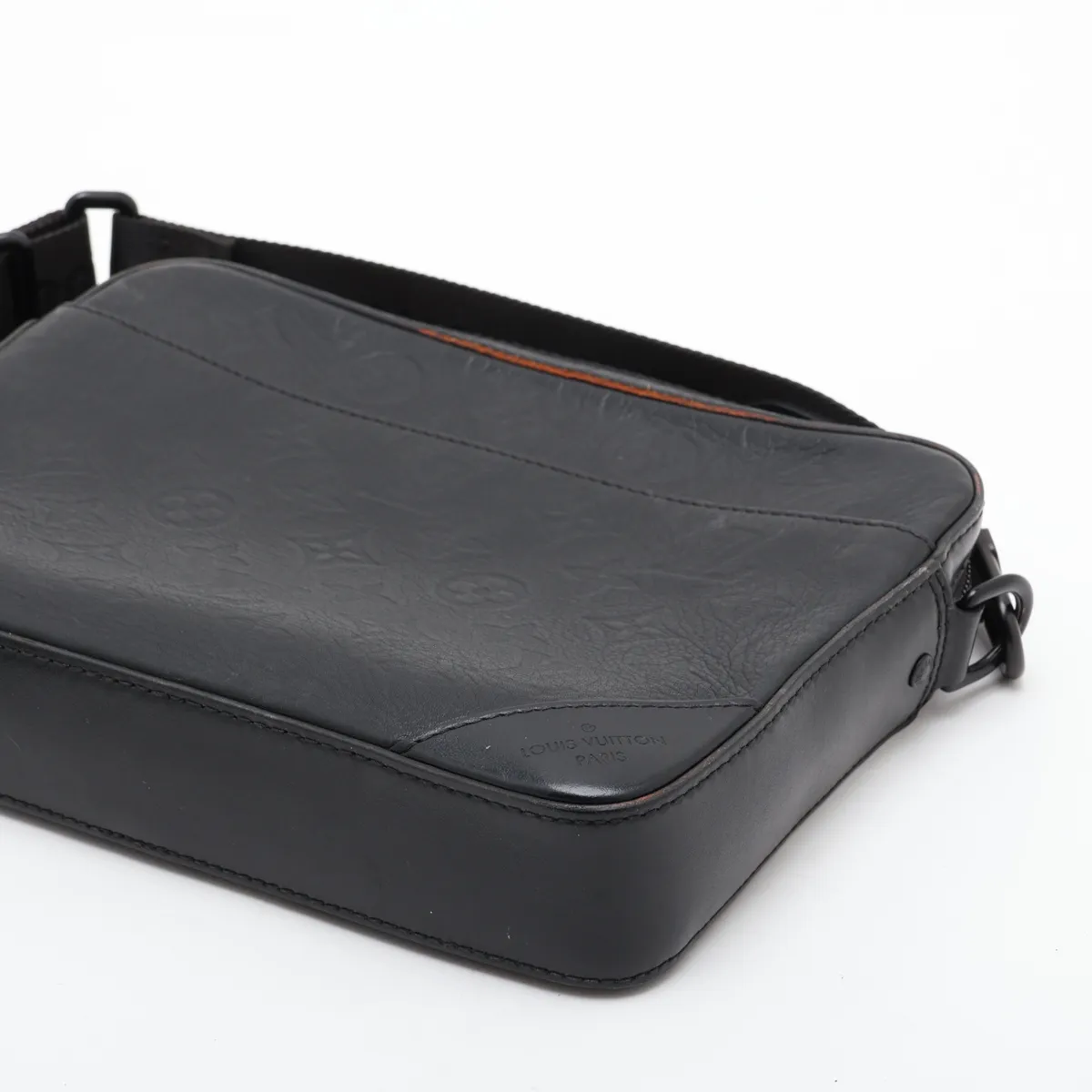Monogram Shadow Duo Messenger M69827 TJ3280 Black (RFID detected) — view 3