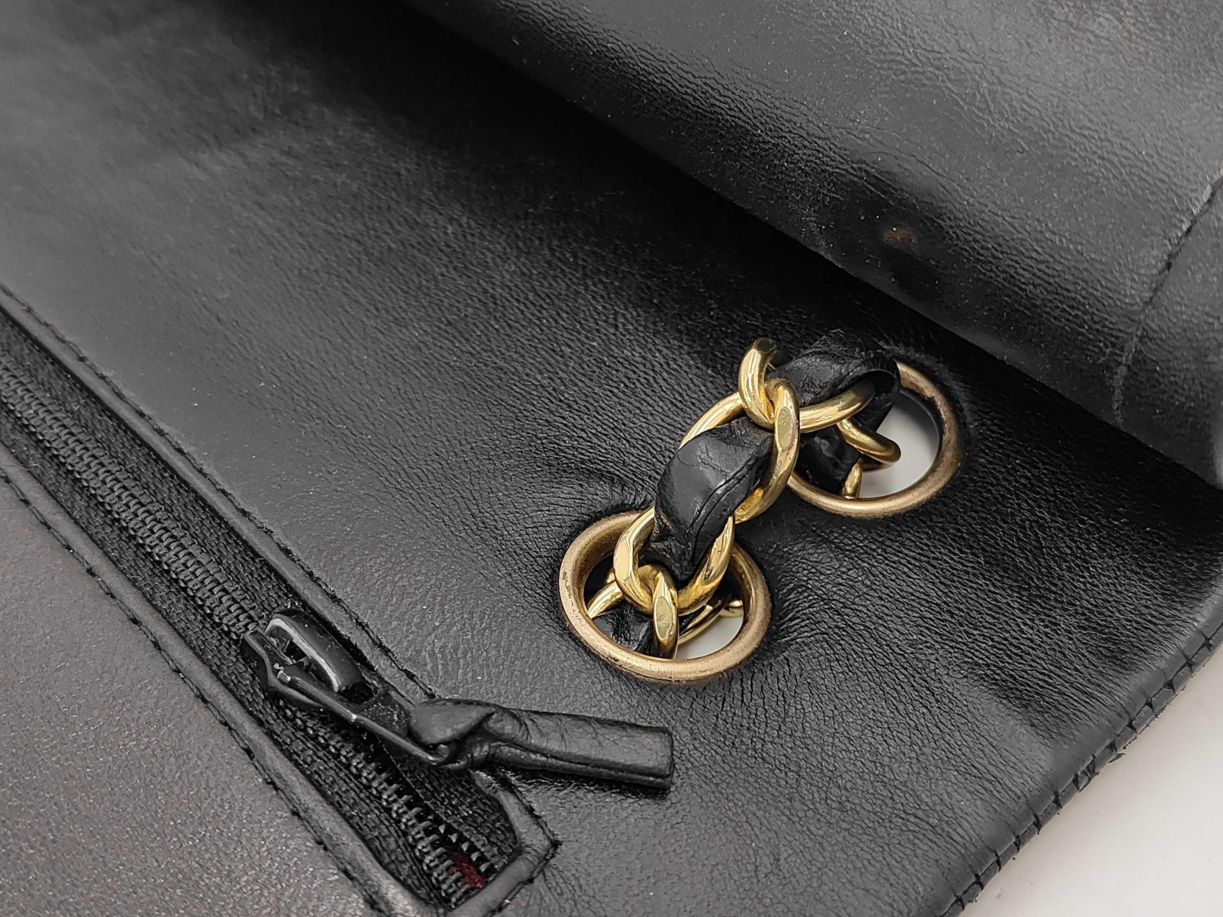 Matelassé Lambskin Classic Flap Chain Shoulder Bag (with original seal, serial number in the 10s) — view 5