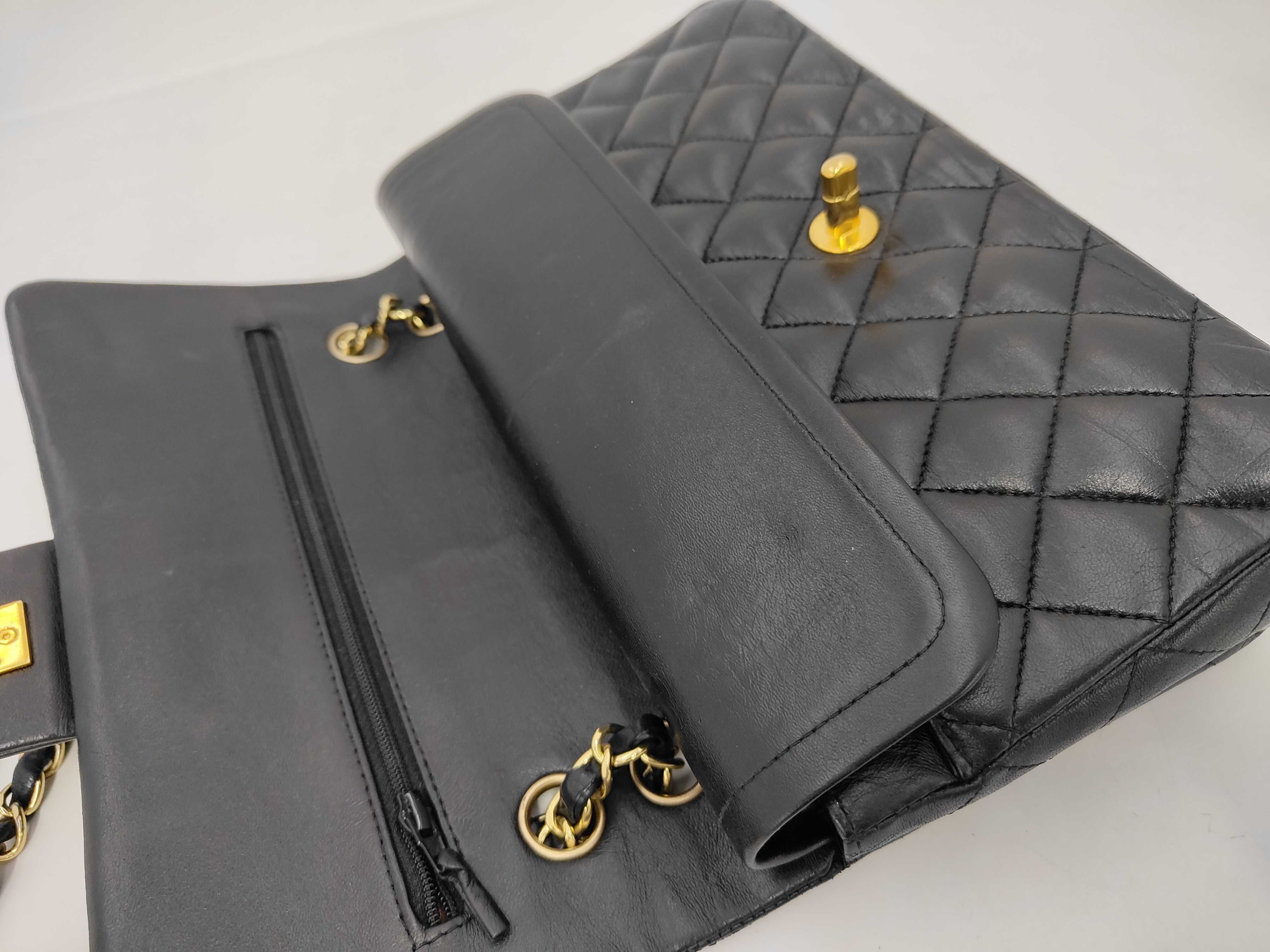 Matelassé Lambskin Classic Flap Chain Shoulder Bag (with original seal, serial number in the 10s) — view 6