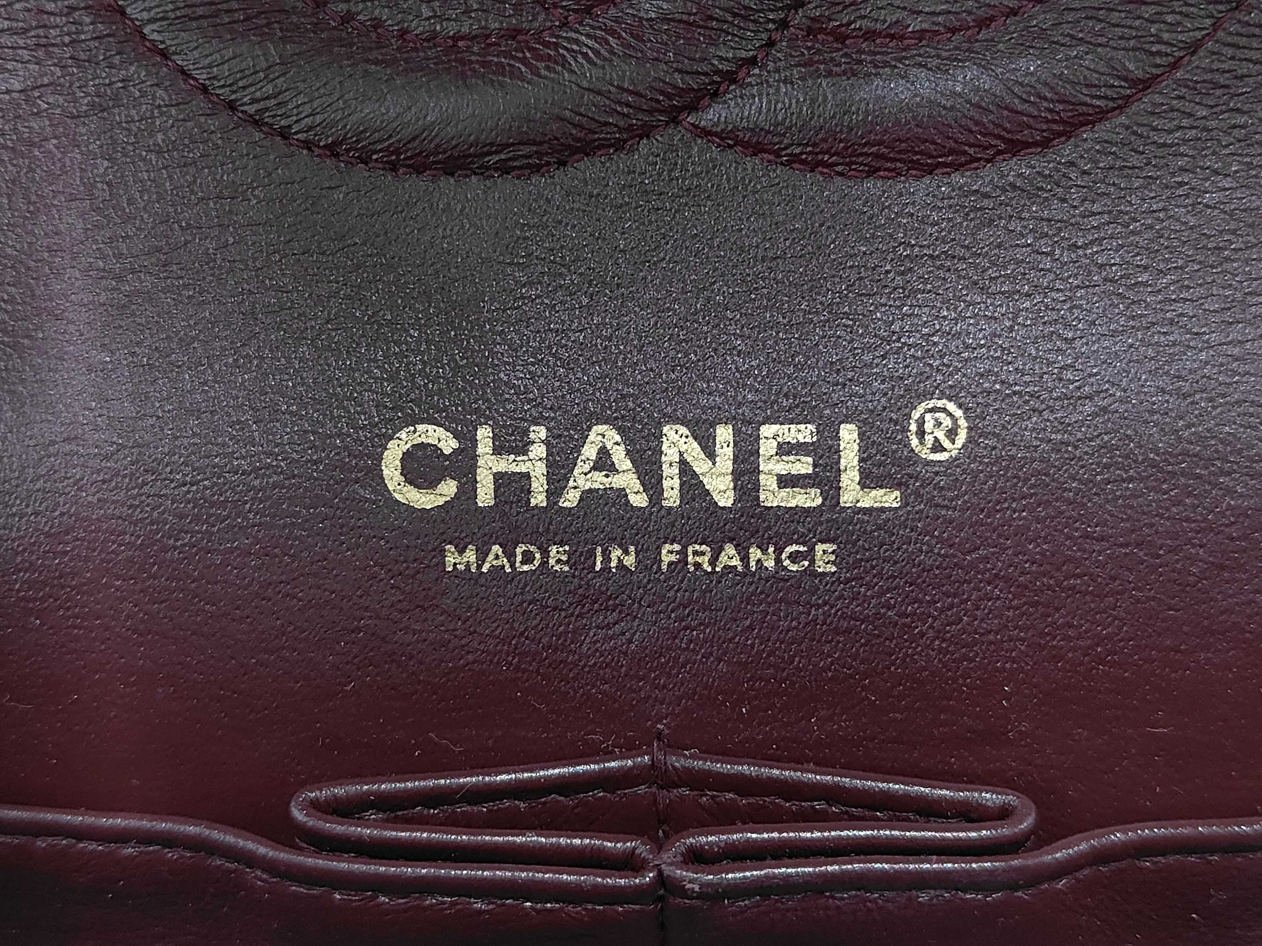 Matelassé Lambskin Classic Flap Chain Shoulder Bag (with original seal, serial number in the 10s) — view 10