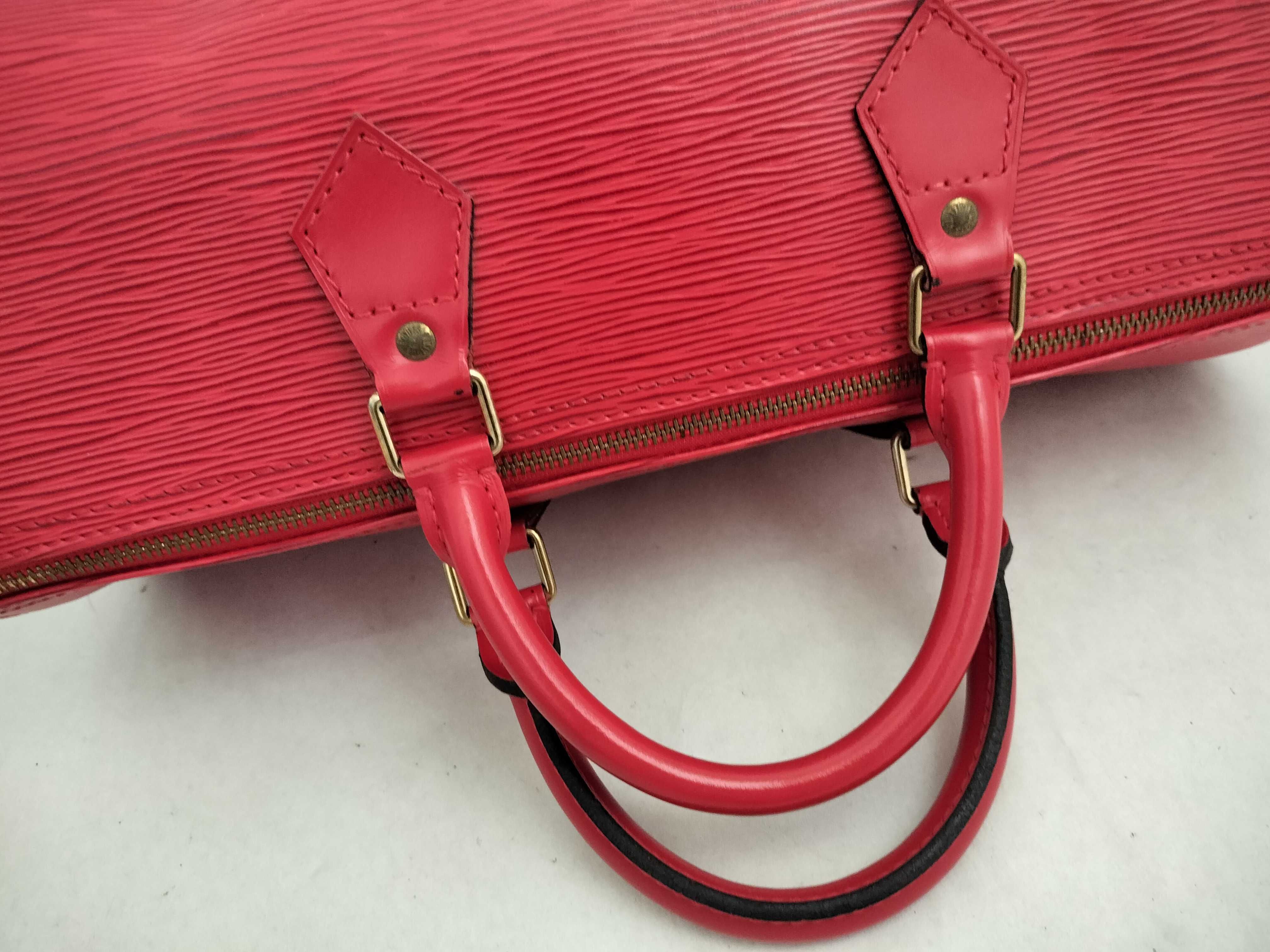 Epi Speedy Red Handbag — view 3
