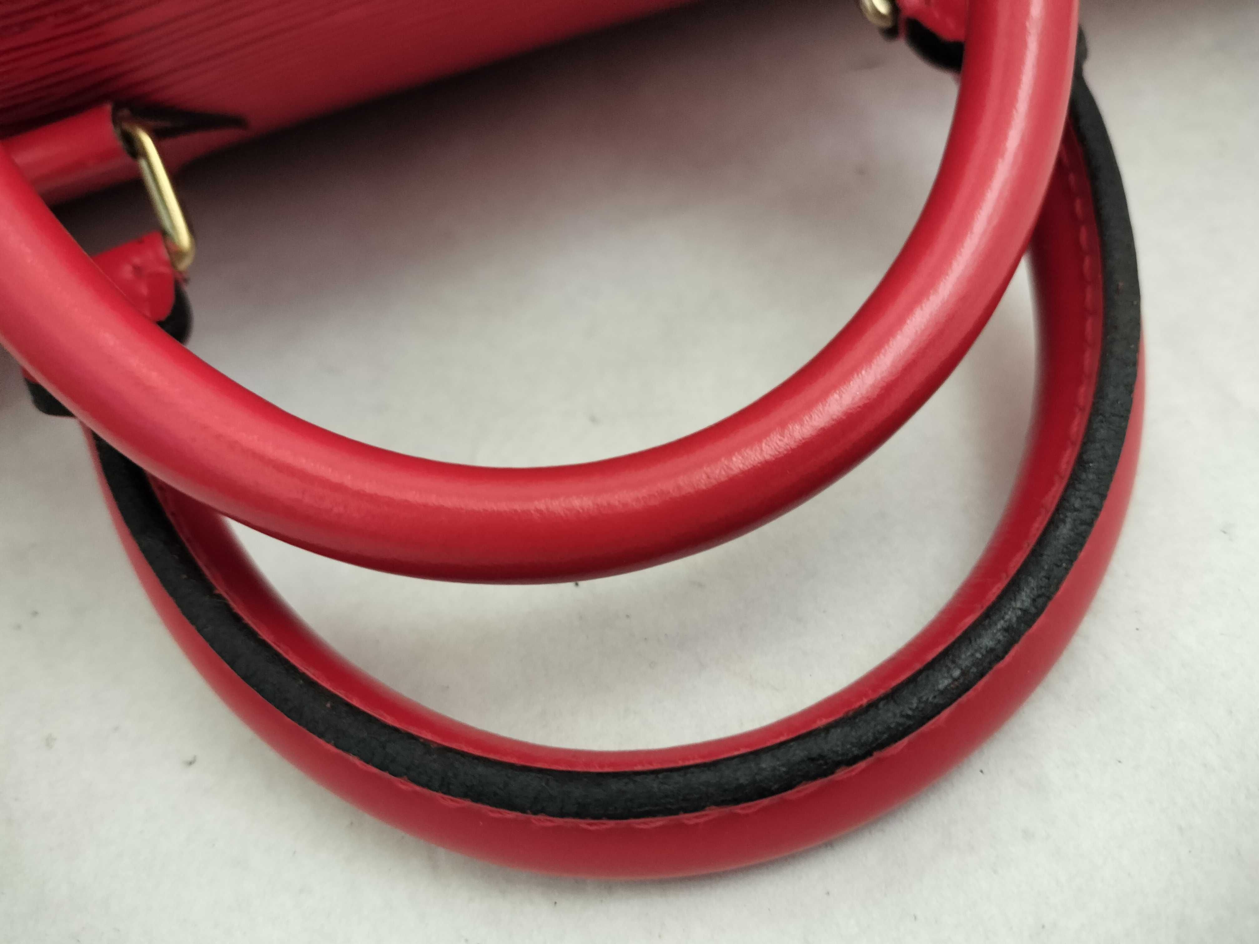 Epi Speedy Red Handbag — view 4