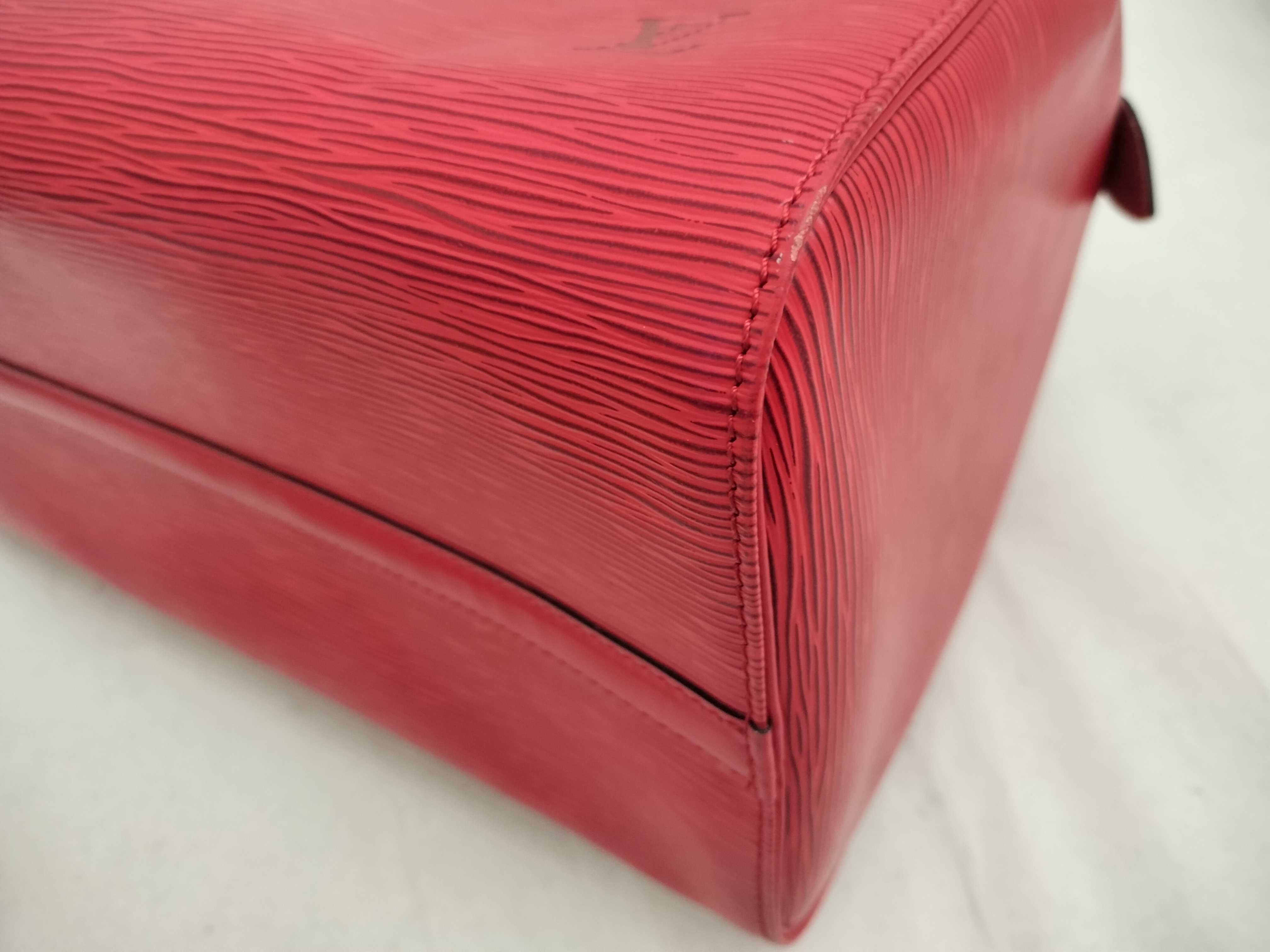 Epi Speedy Red Handbag — view 7