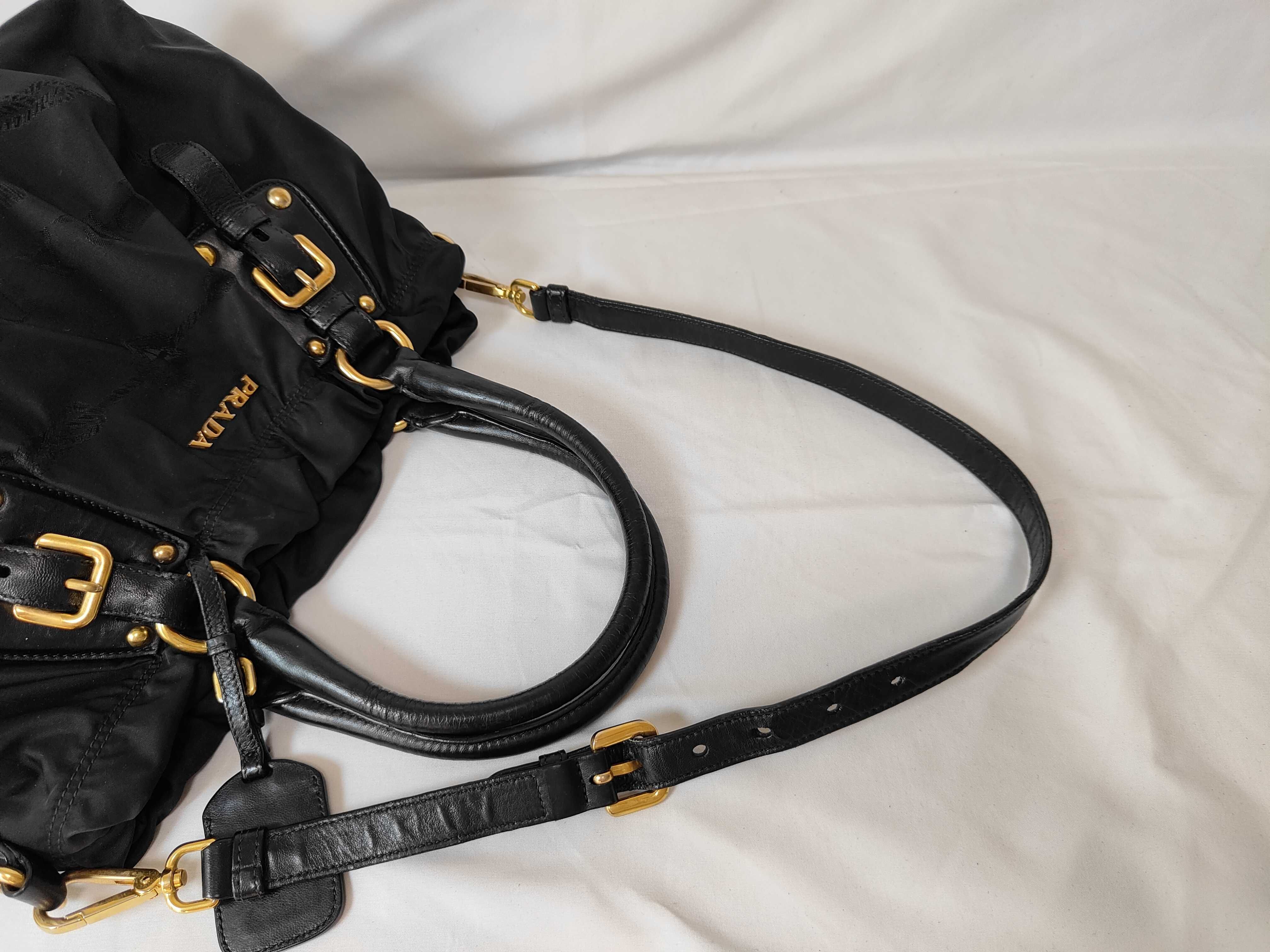 Tessuto Pocono Nylon Gaufre 2-Way Tote Shoulder Bag (Handbag) — view 6