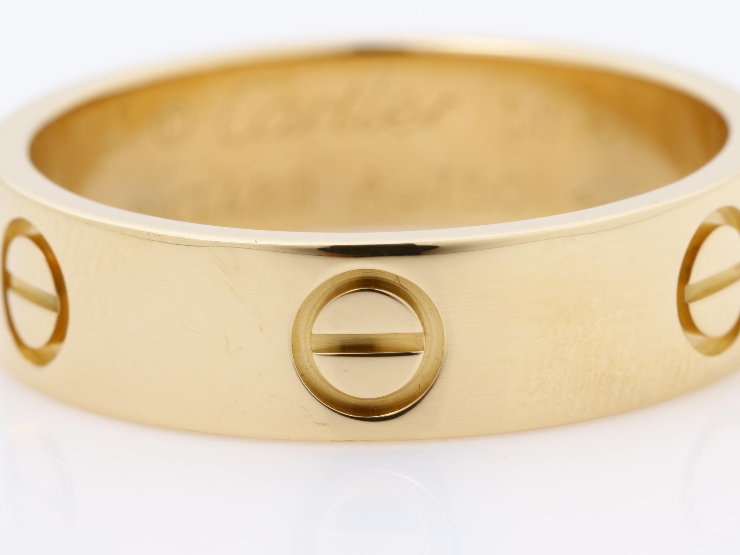 Love Classic Ring, 750 PG, 6.28g, #58 — view 2
