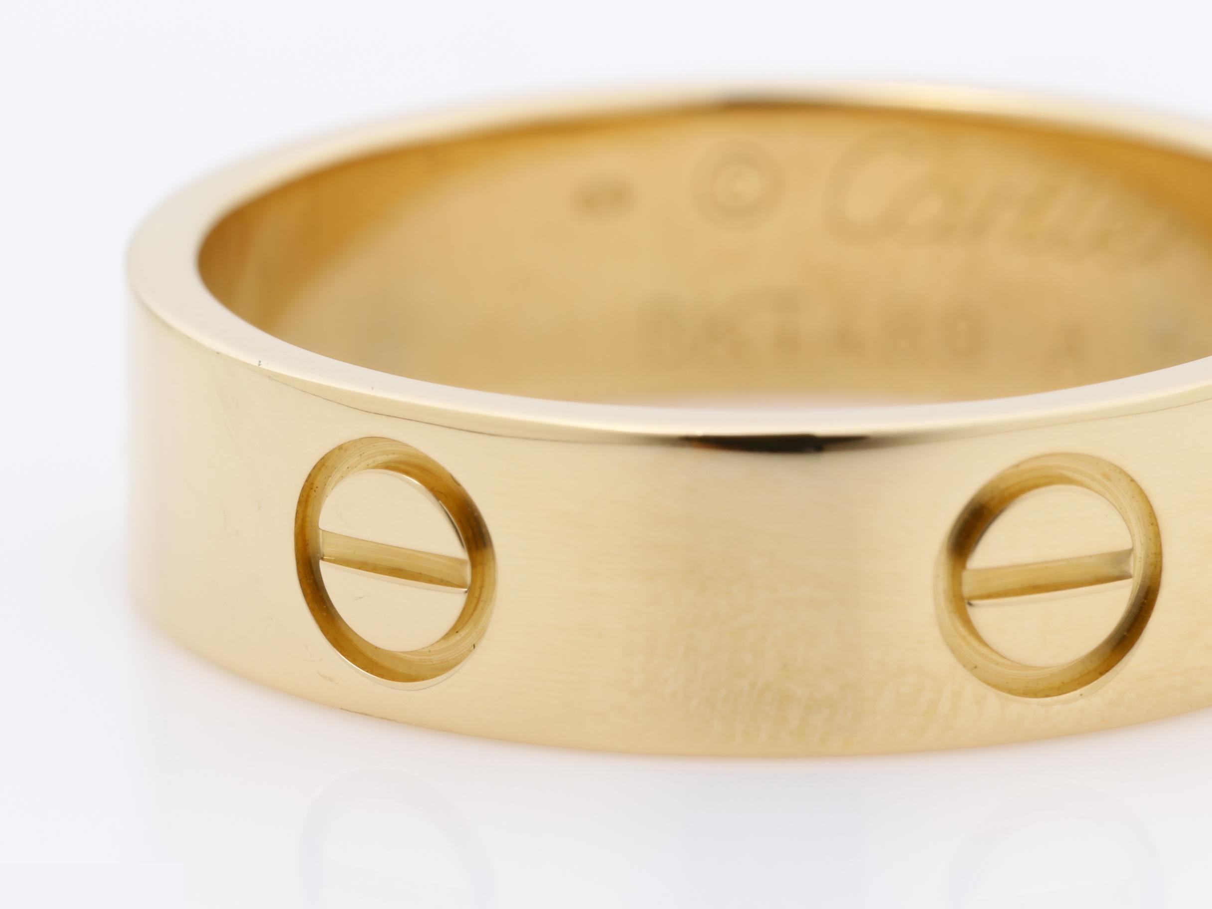 Love Classic Ring, 750 PG, 6.28g, #58 — view 3