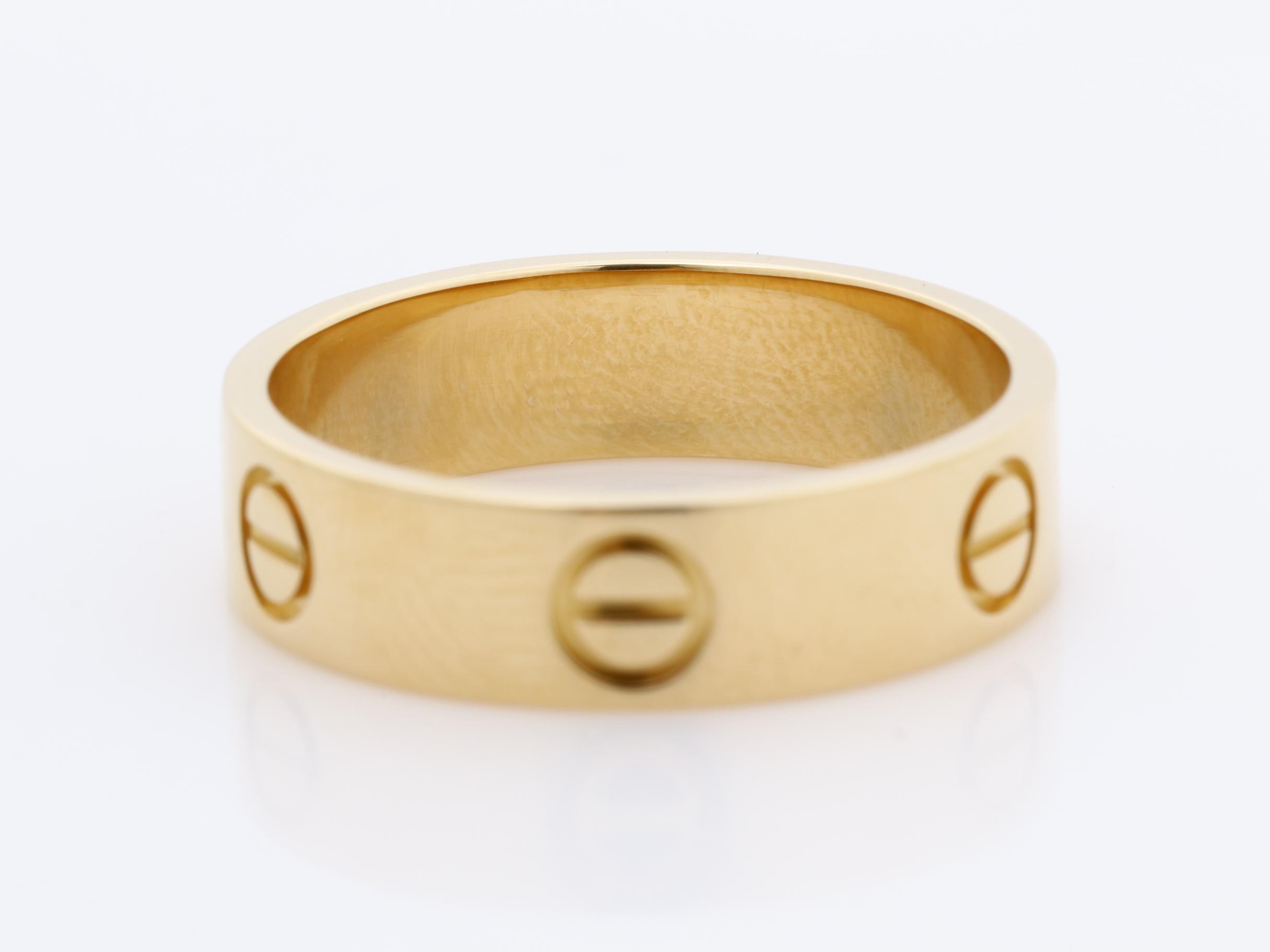 Love Classic Ring, 750 PG, 6.28g, #58 — view 4