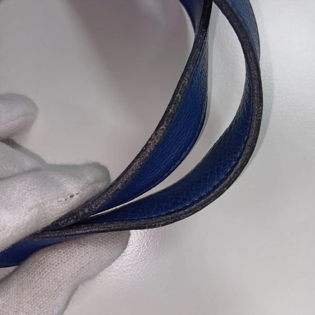 Picotin 18 PM Taurillon Novillo Blue Silver Hardware K: 2007 — view 11